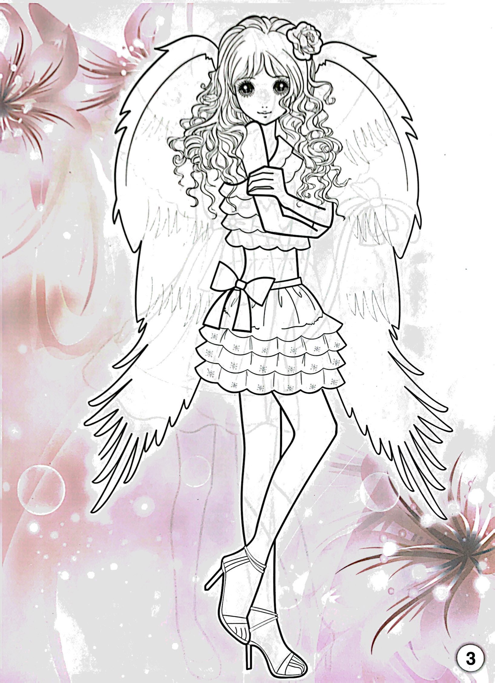 tô màu công chúa xinh đẹp - công chúa thiên sứ (tái bản 2023)