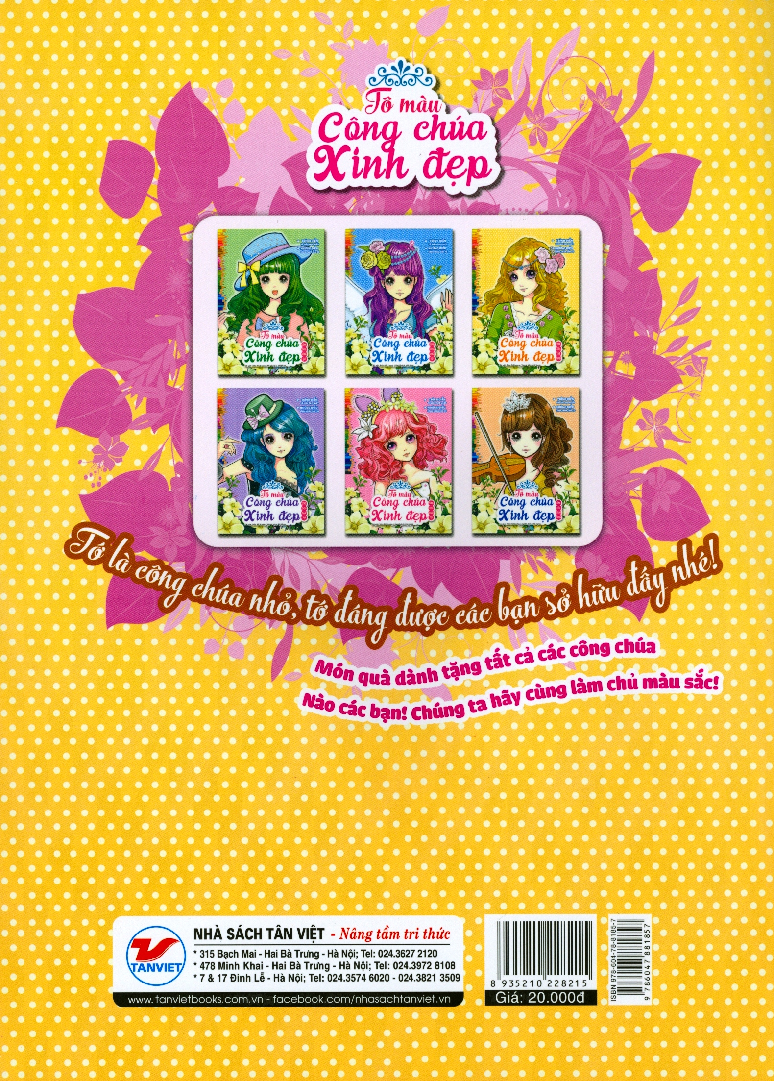 tô màu công chúa xinh đẹp - công chúa thời trang