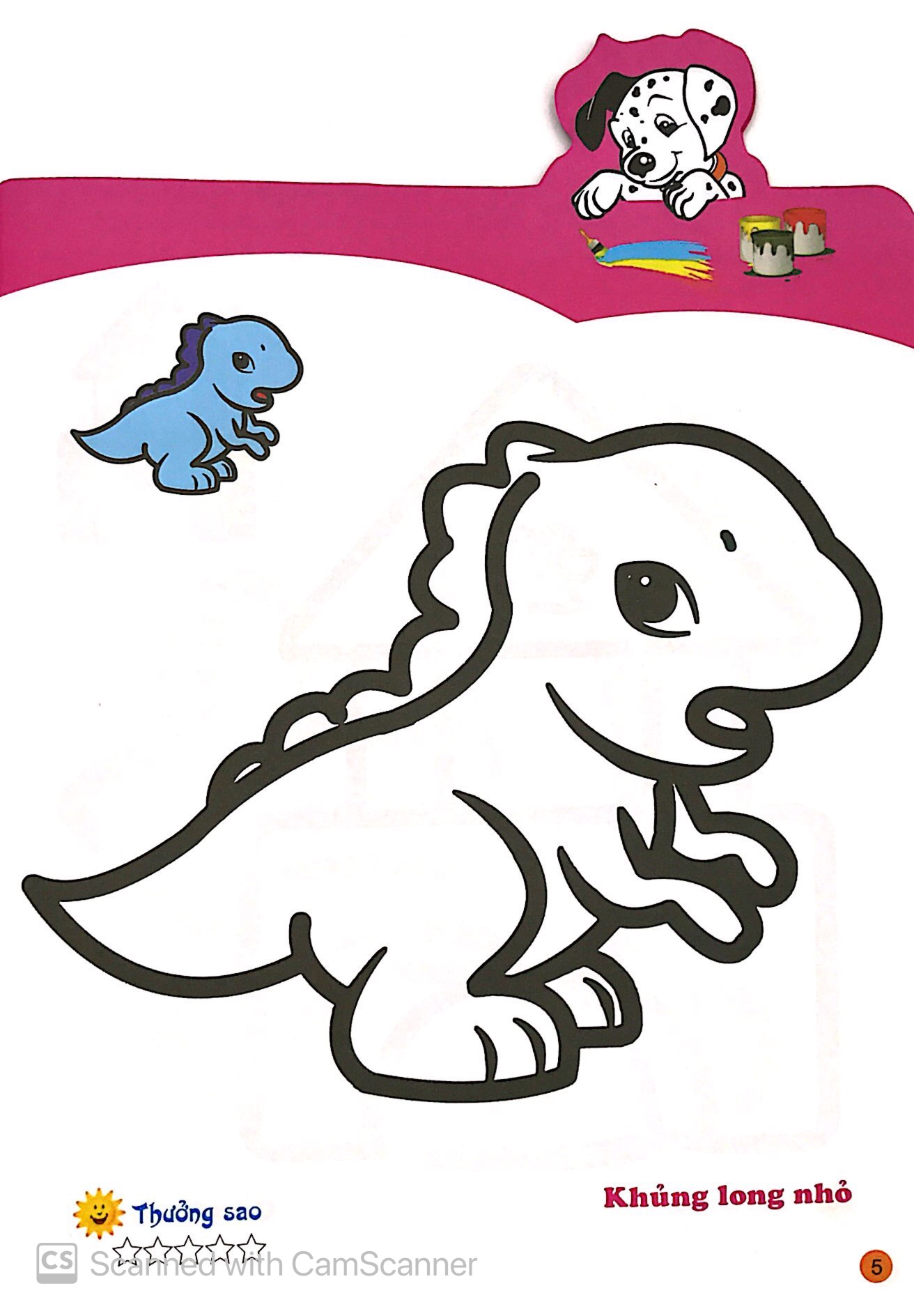 tô màu cùng cún con - tô màu đồ chơi và nhân vật