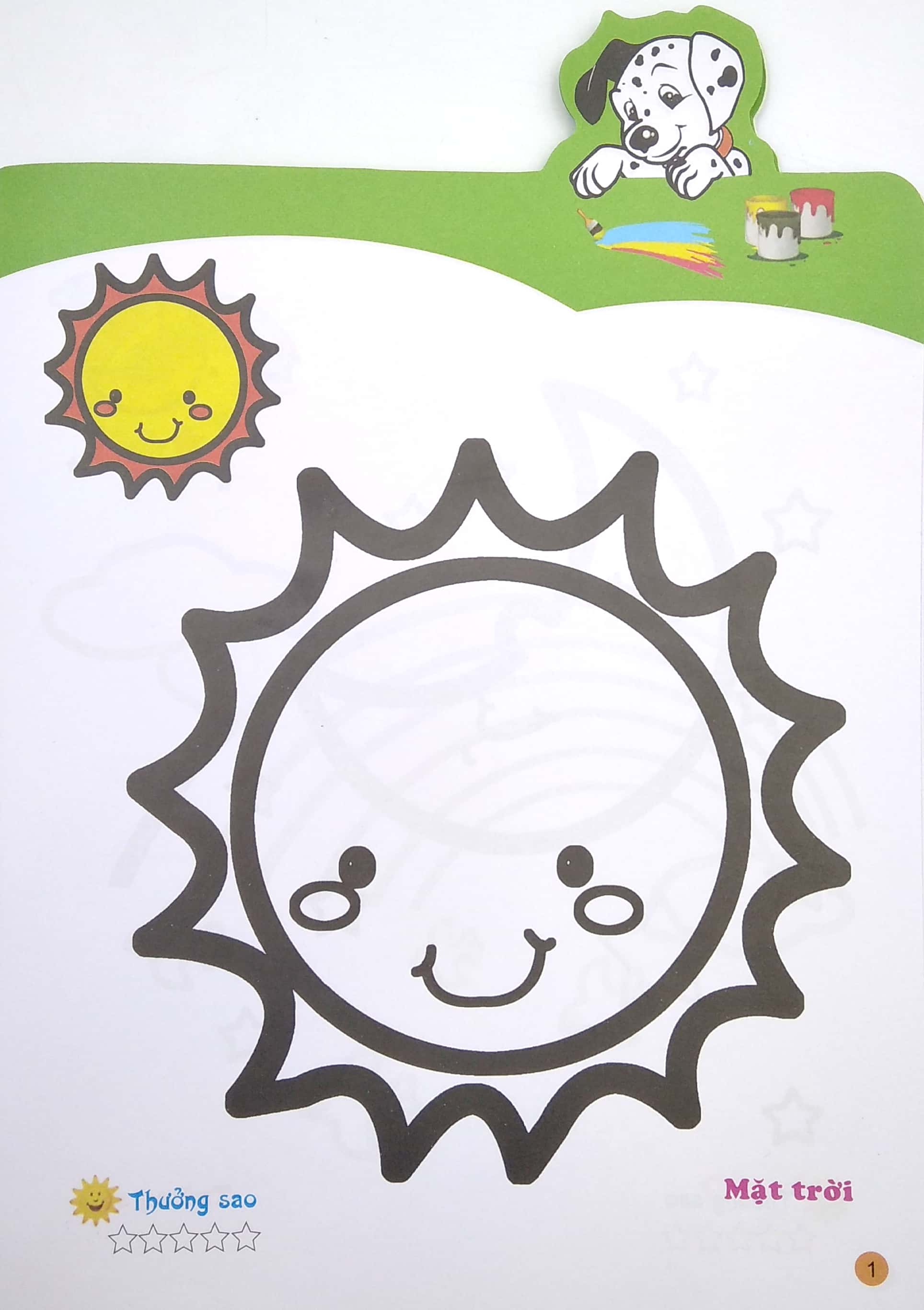 tô màu cùng cún con - tô màu thế giới tự nhiên và phương tiện giao thông