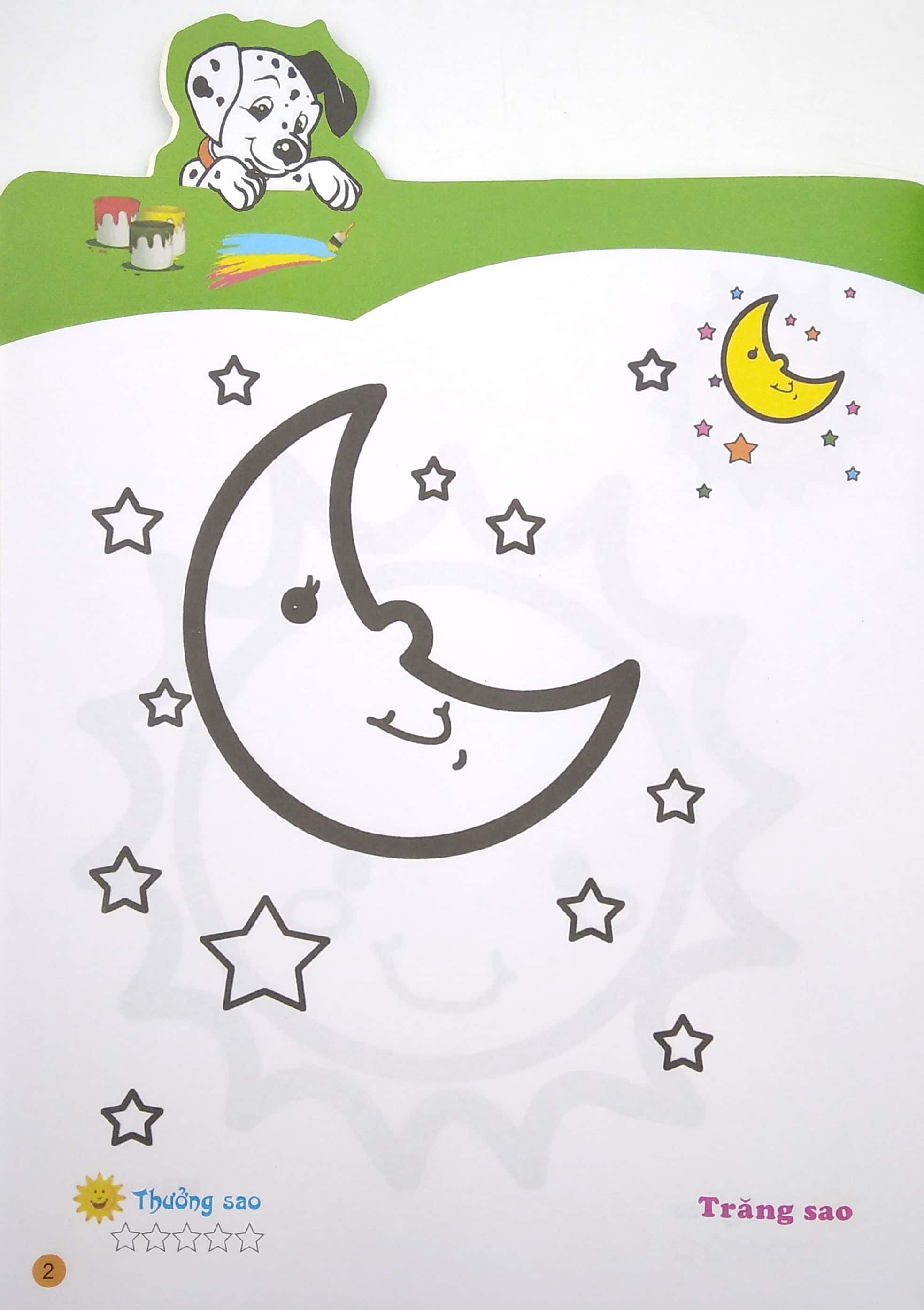 tô màu cùng cún con - tô màu thế giới tự nhiên và phương tiện giao thông