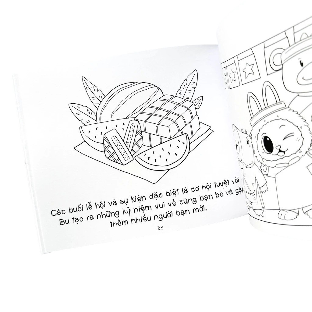 tô màu - cuộc sống muôn màu cùng bu