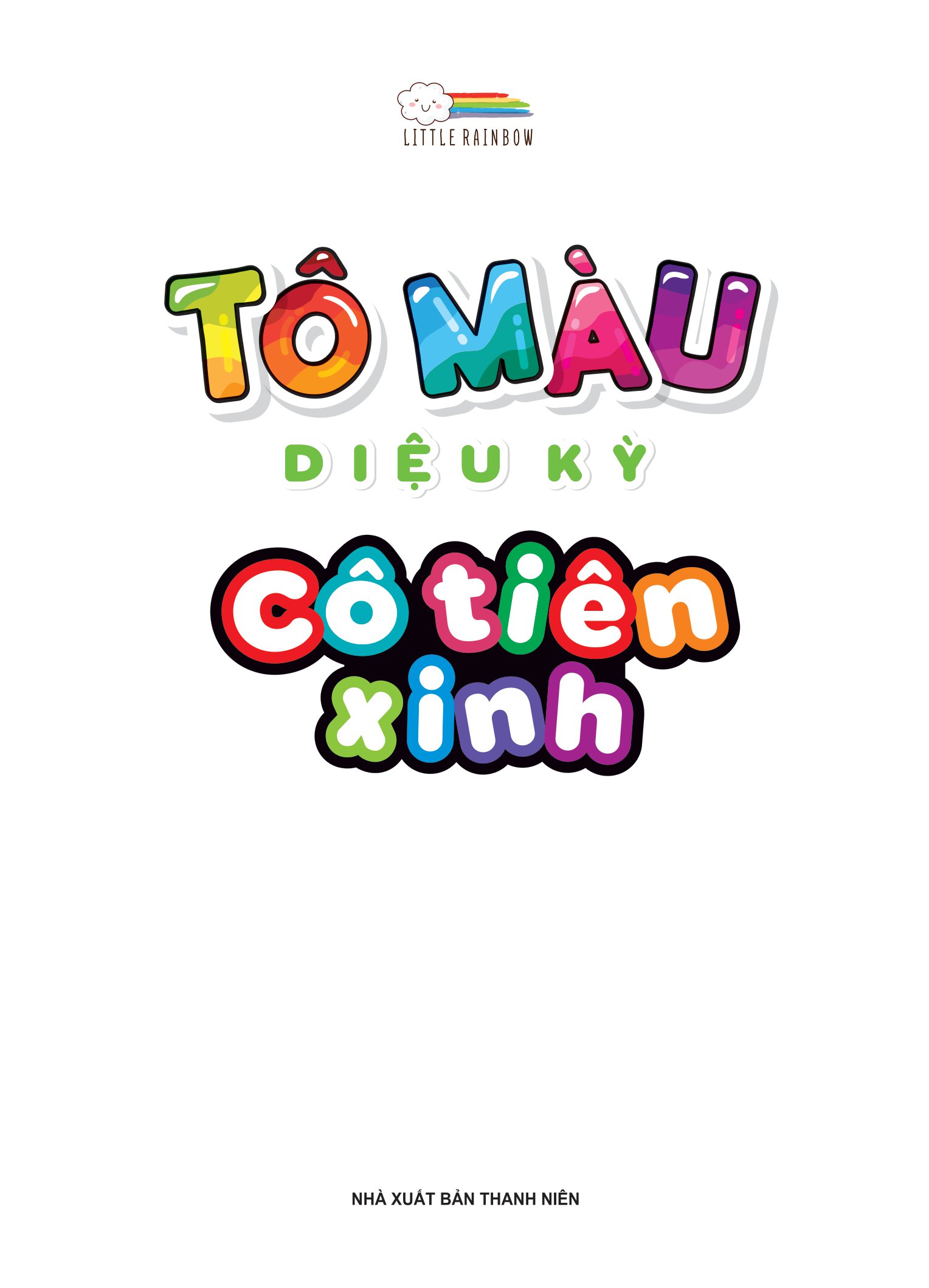 tô màu diệu kỳ - cô tiên xinh