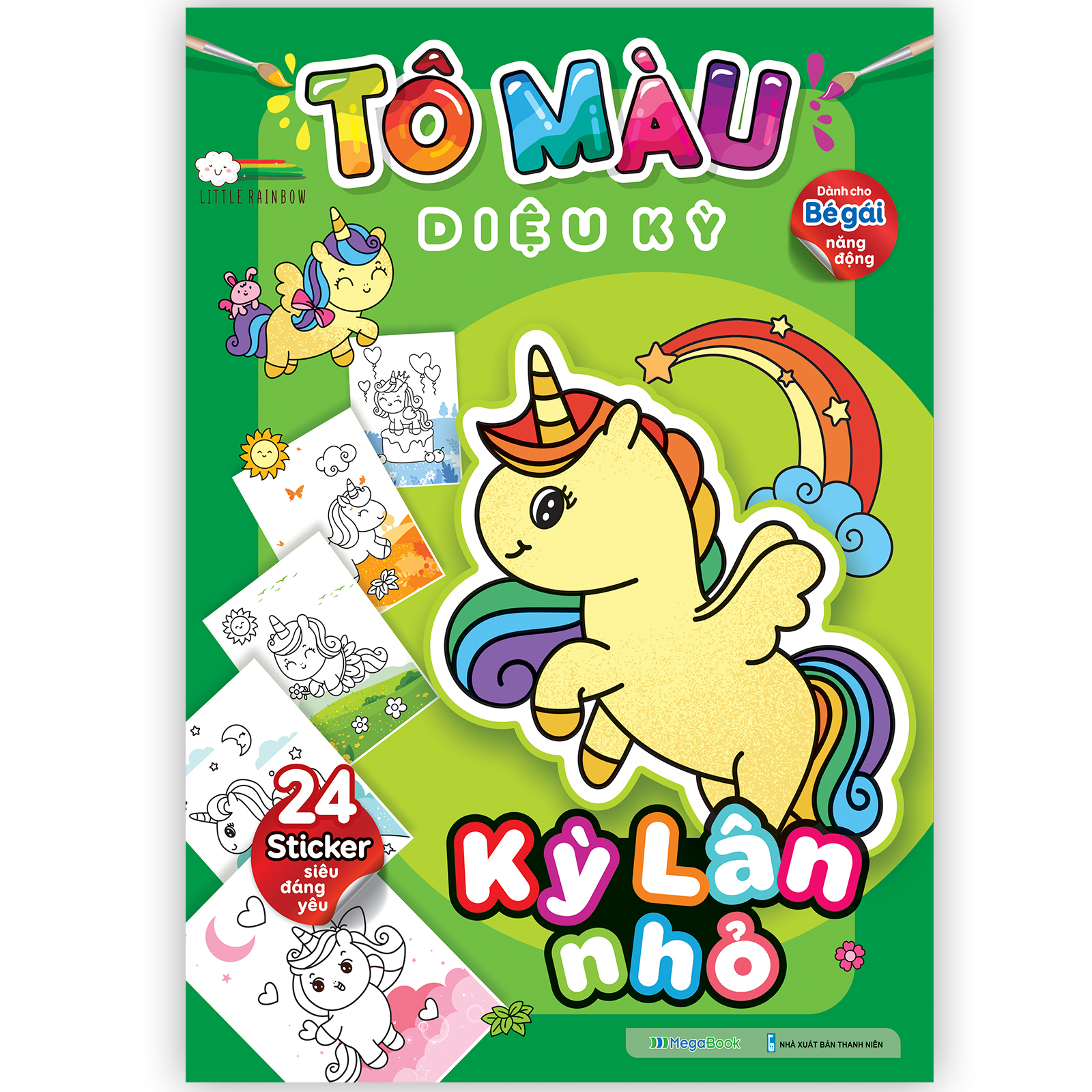 tô màu diệu kỳ - kỳ lân nhỏ