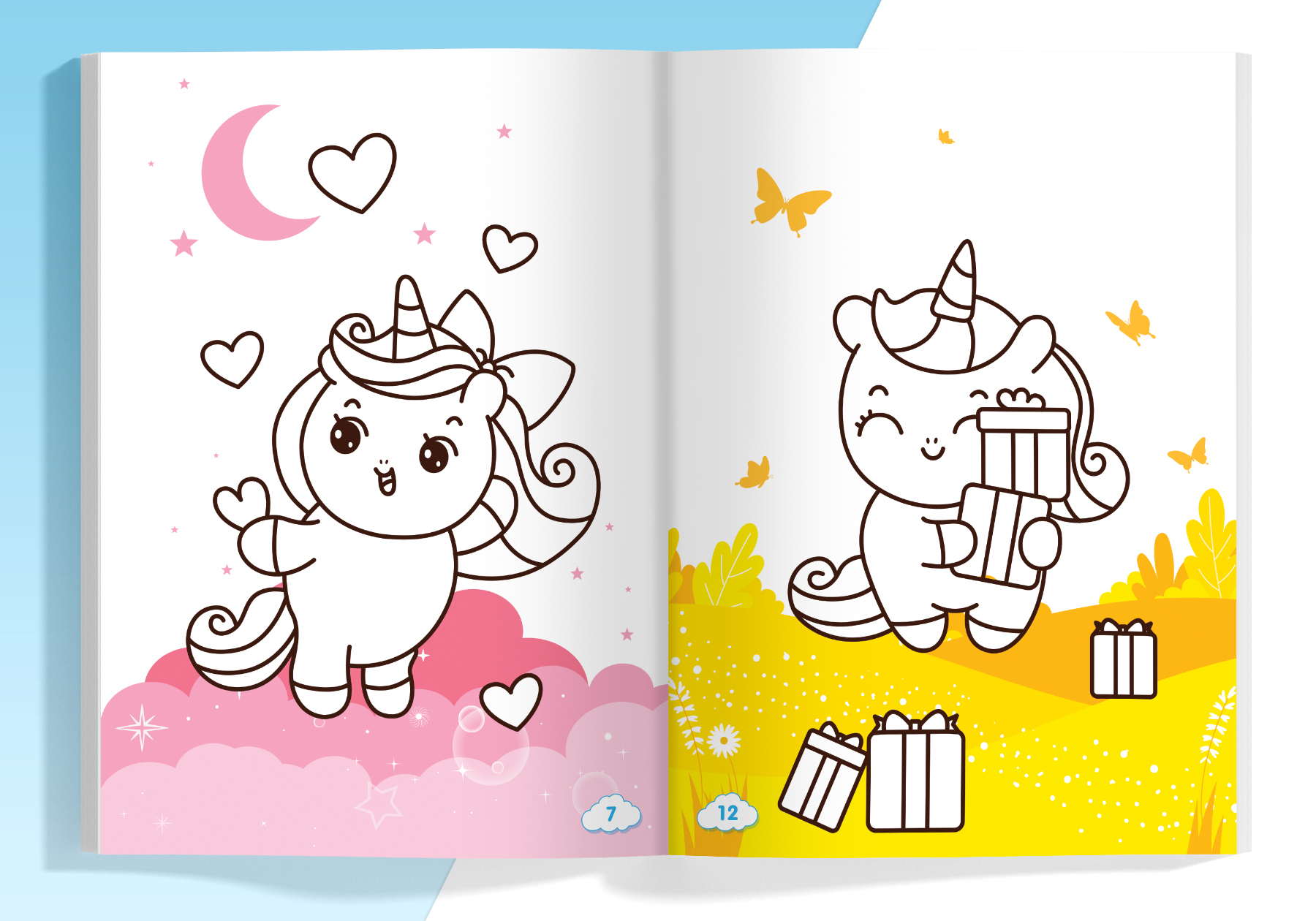 tô màu diệu kỳ - kỳ lân nhỏ