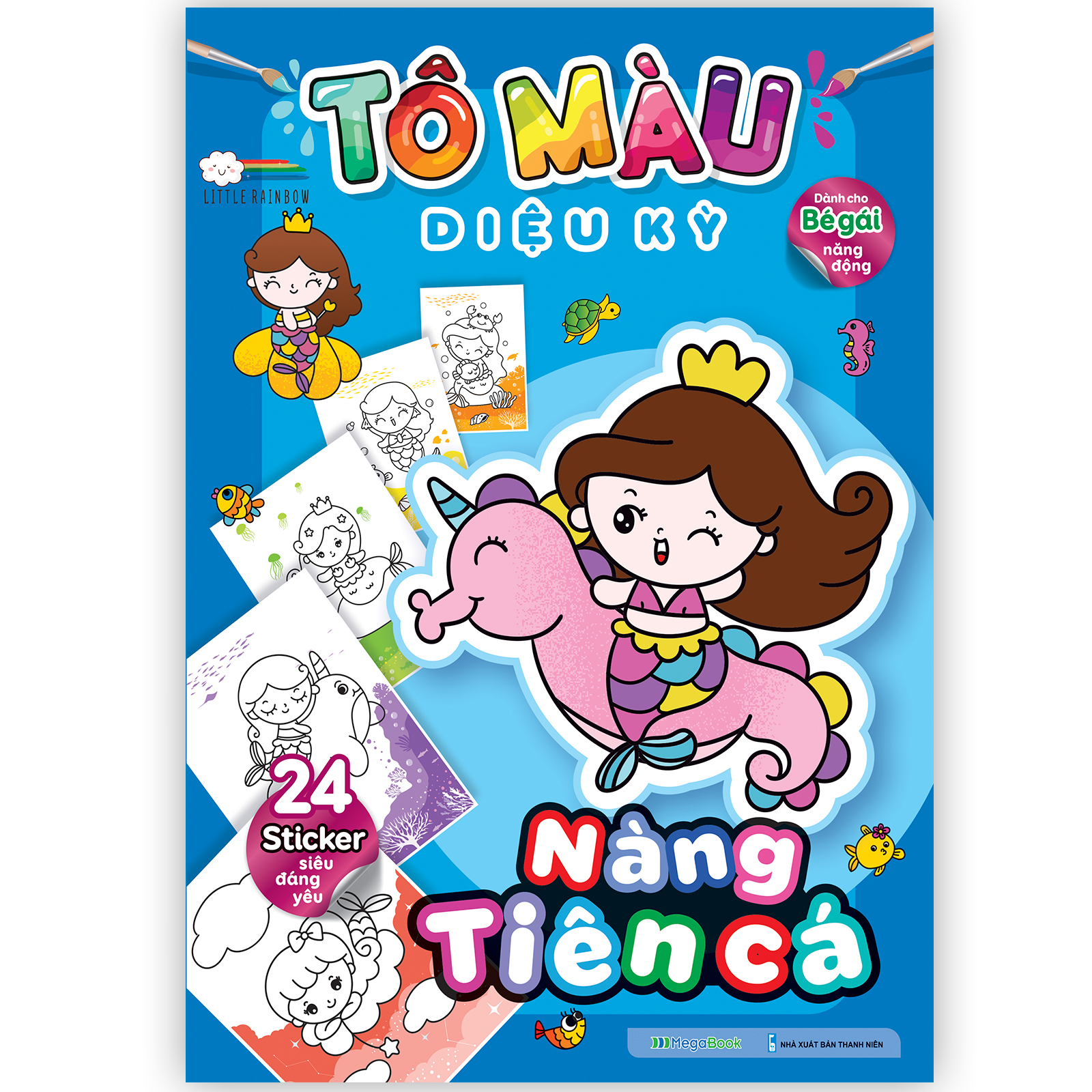 tô màu diệu kỳ - nàng tiên cá