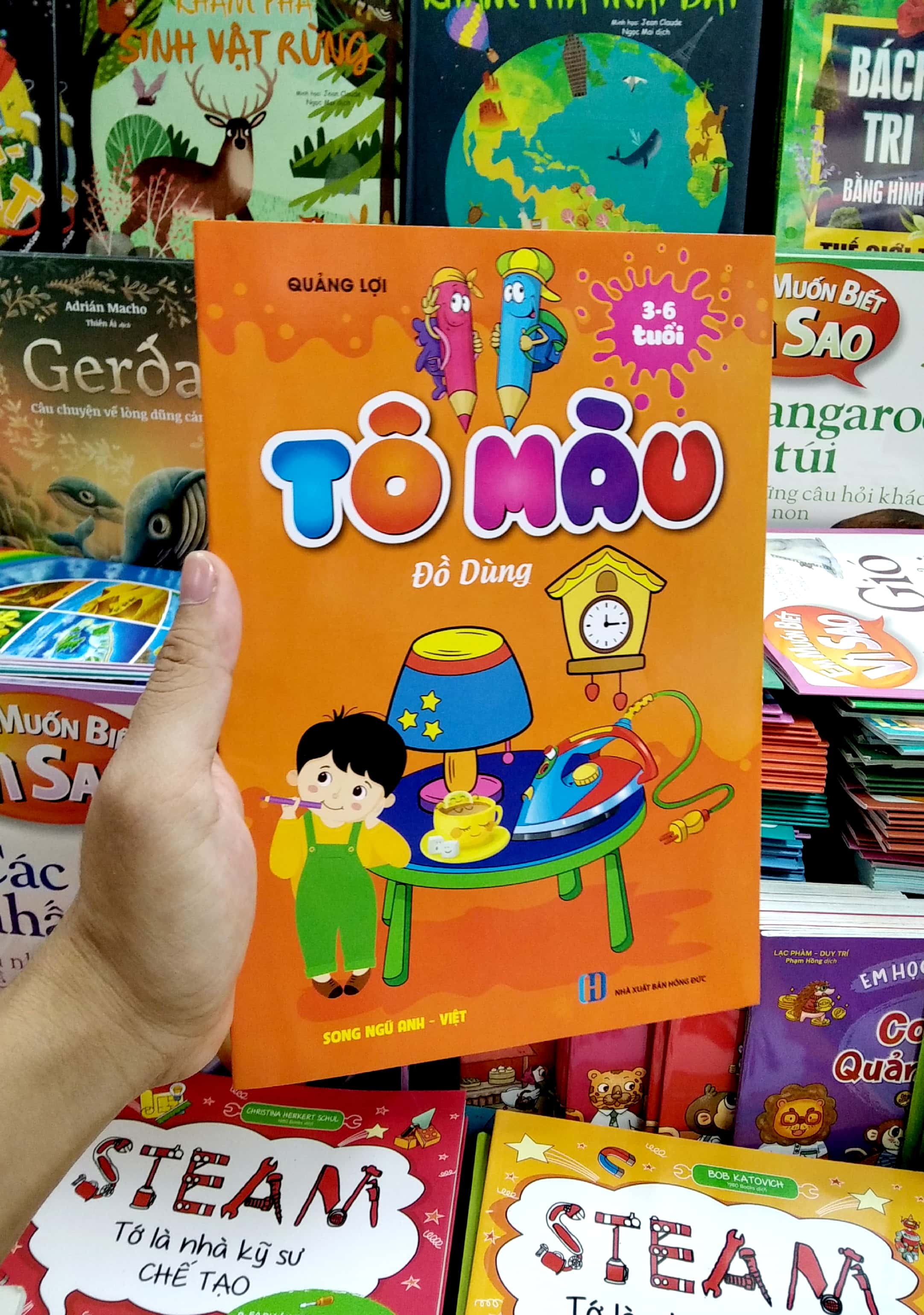 tô màu - đồ dùng