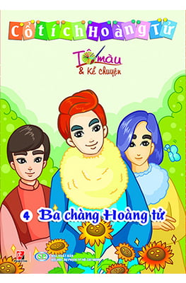 tô màu hoàng tử - ba chàng hoàng tử