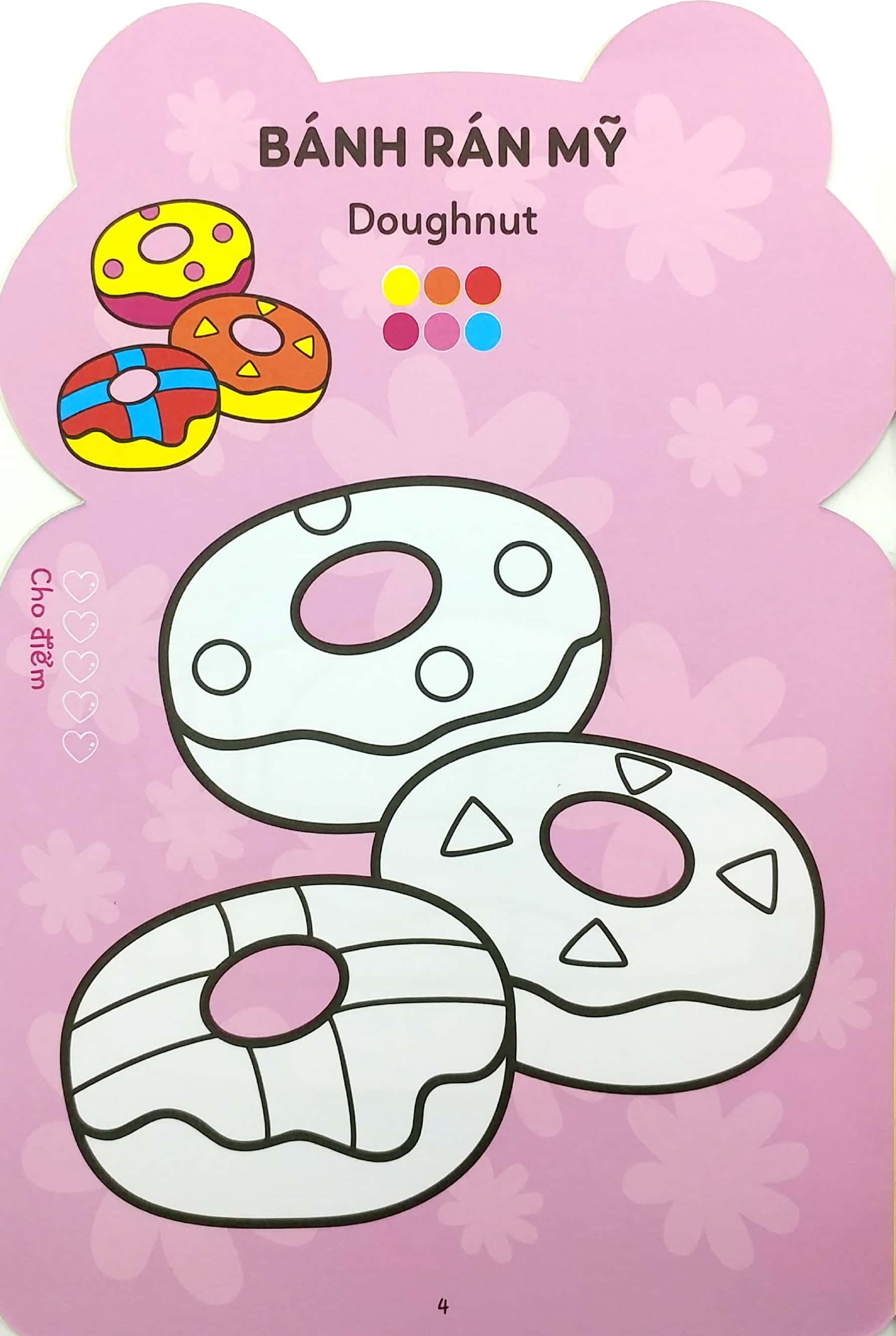 tô màu hoàng tử ếch - cửa hàng đồ ăn