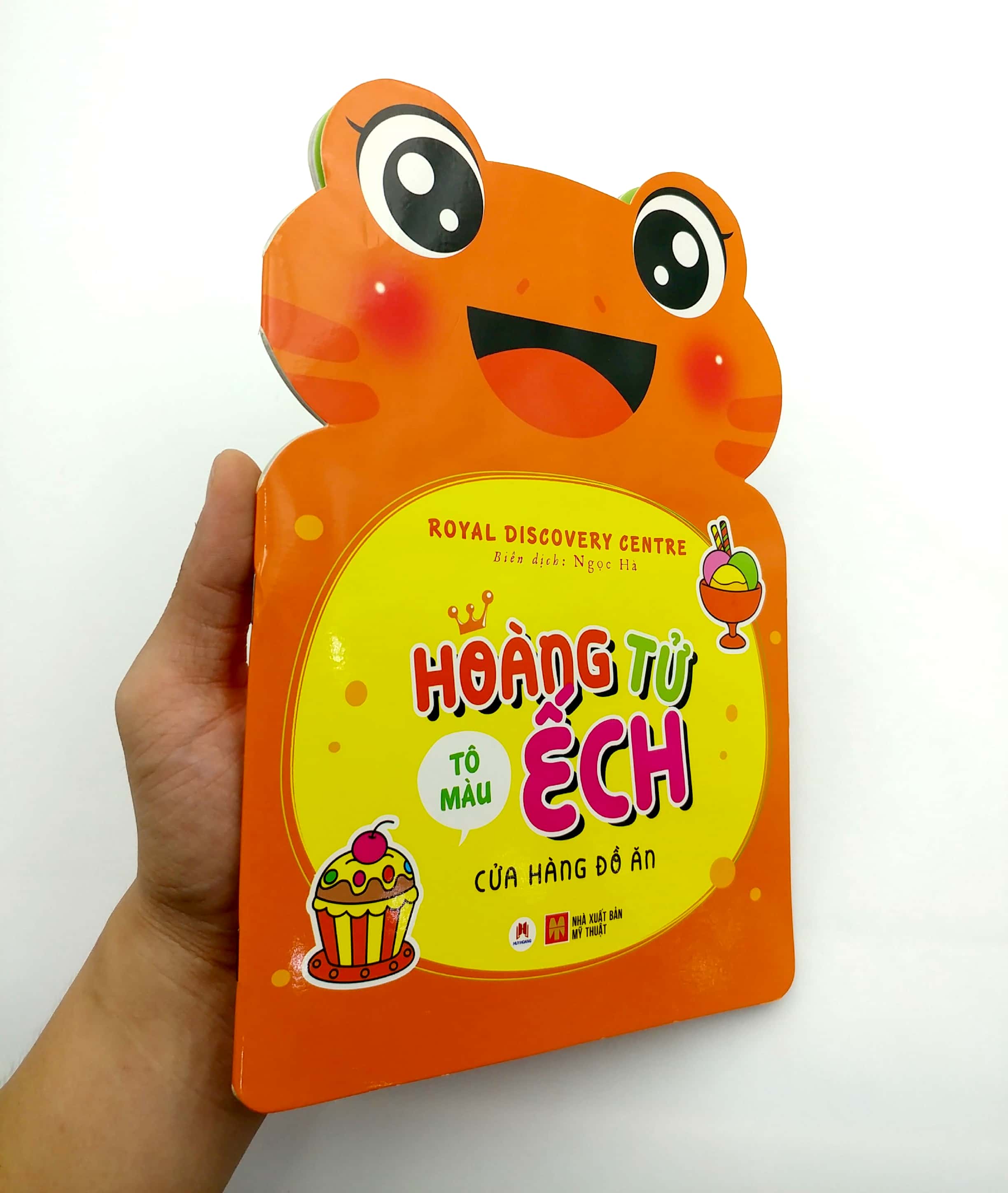 tô màu hoàng tử ếch - cửa hàng đồ ăn