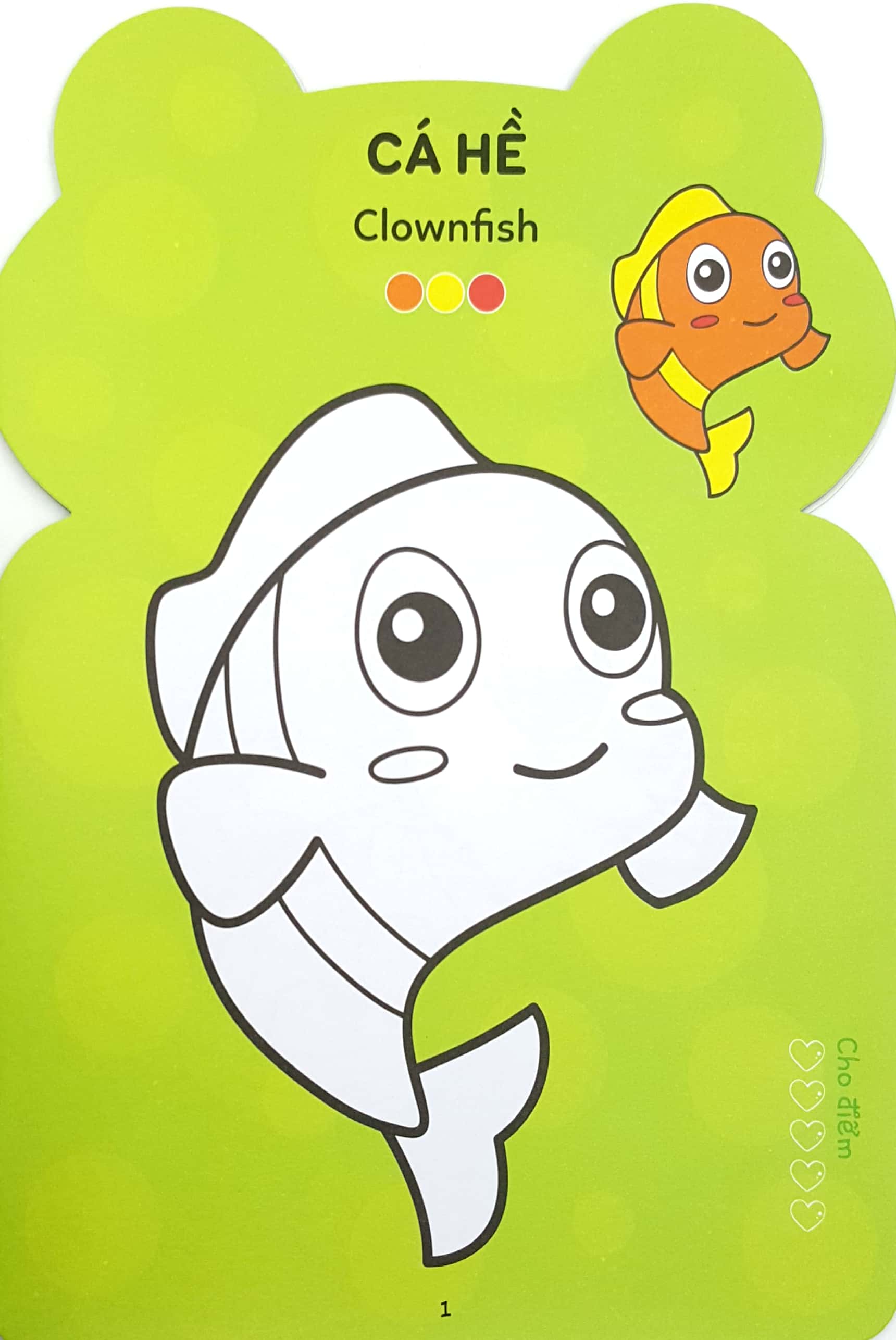 tô màu hoàng tử ếch - động vật dưới biển