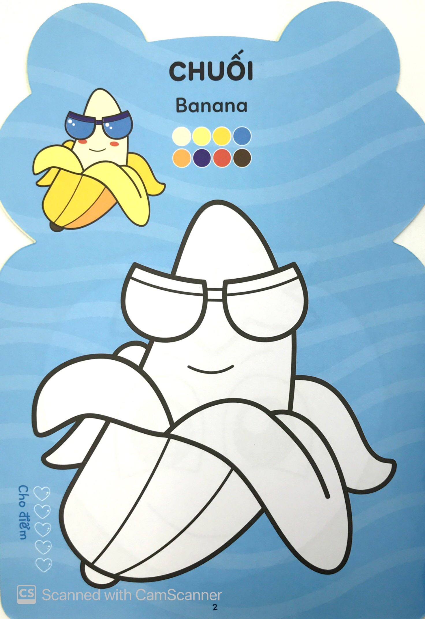 tô màu hoàng tử ếch - rau, củ, hoa quả