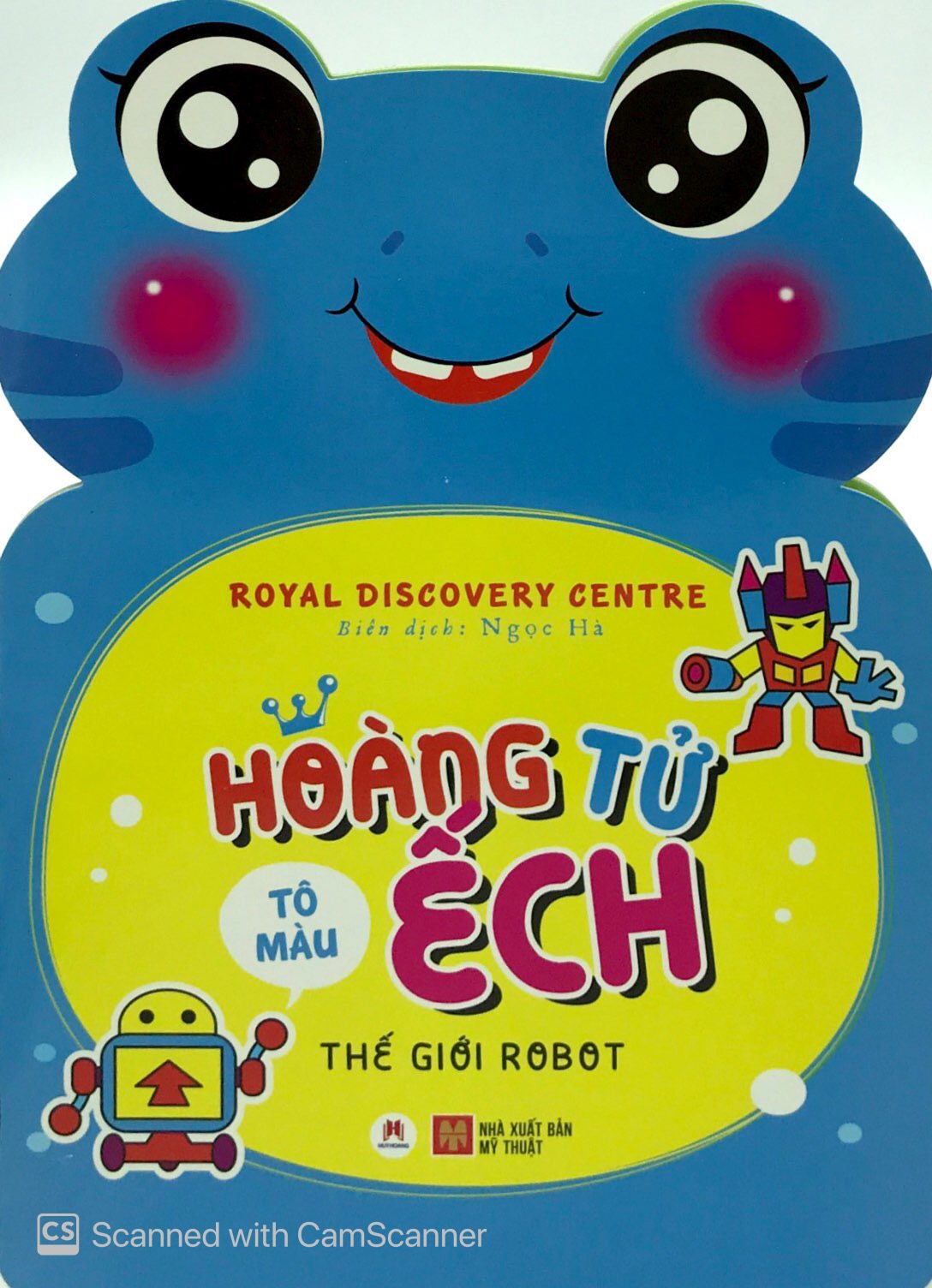 tô màu hoàng tử ếch - thế giới robot
