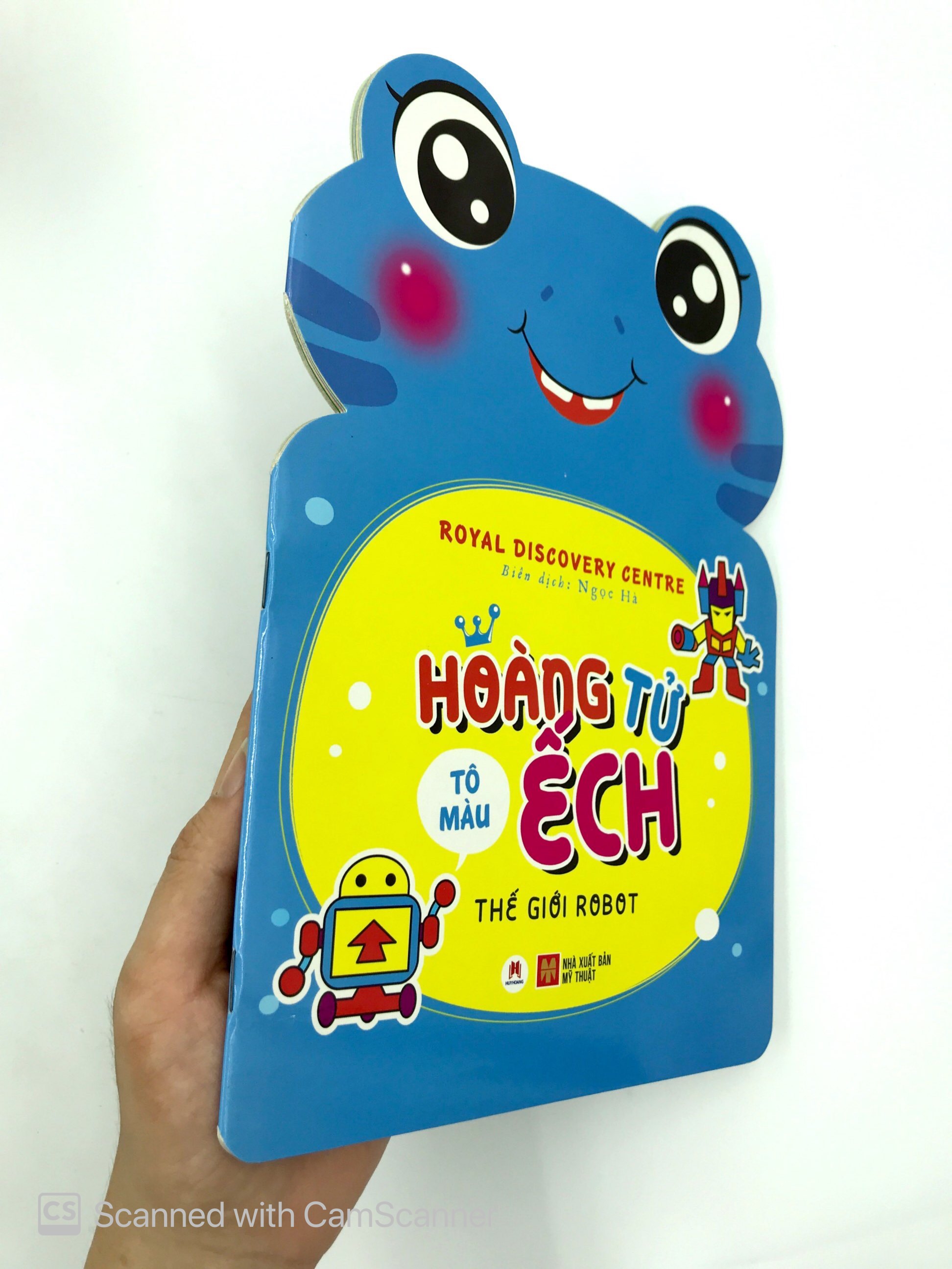 tô màu hoàng tử ếch - thế giới robot