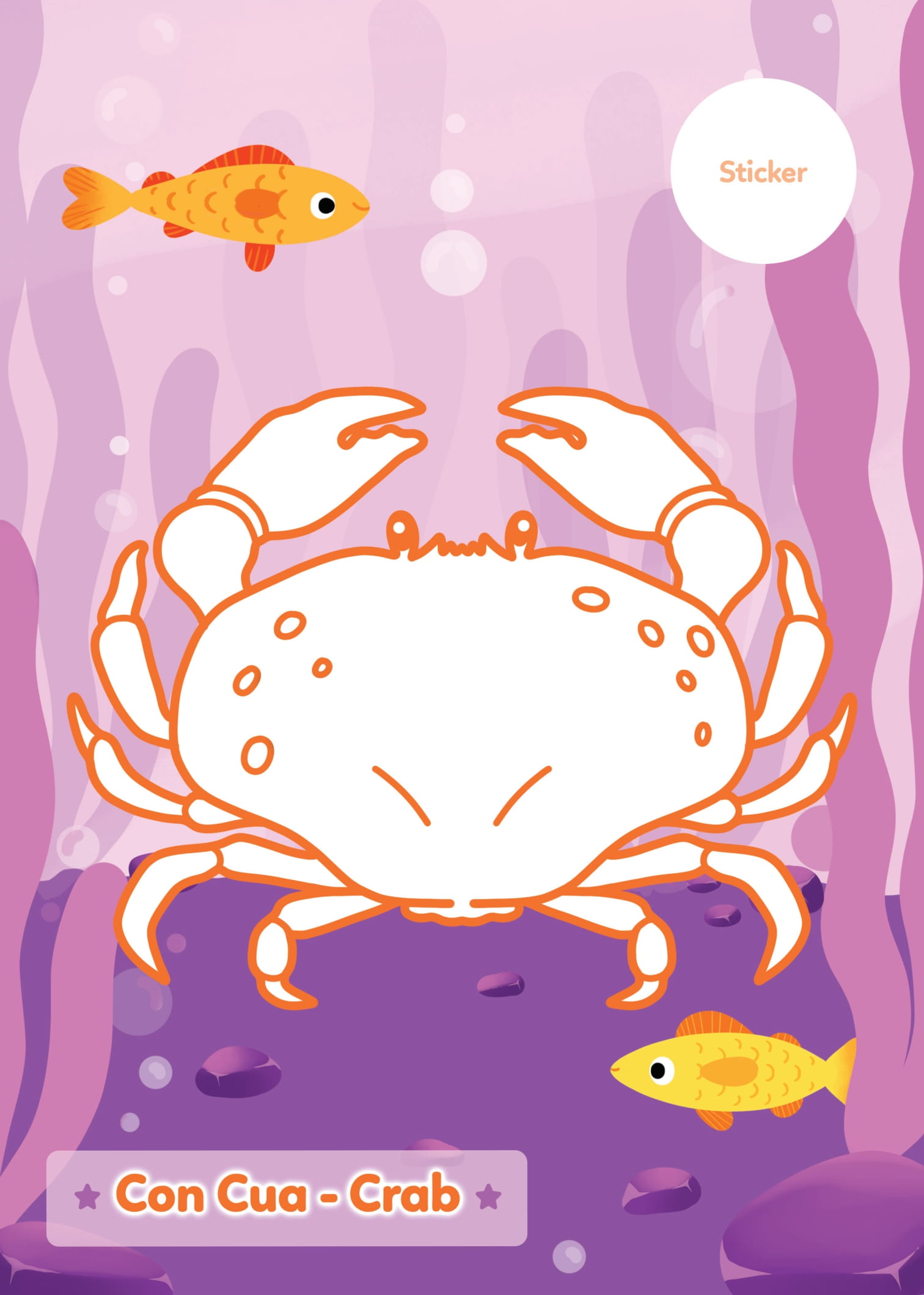 tô màu khám phá - hồ nước trong xanh