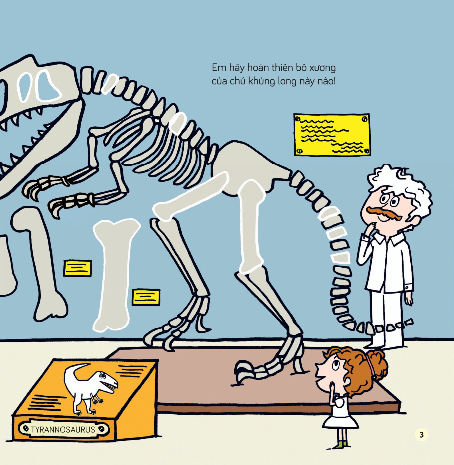 tô màu khám phá thế giới - khủng long