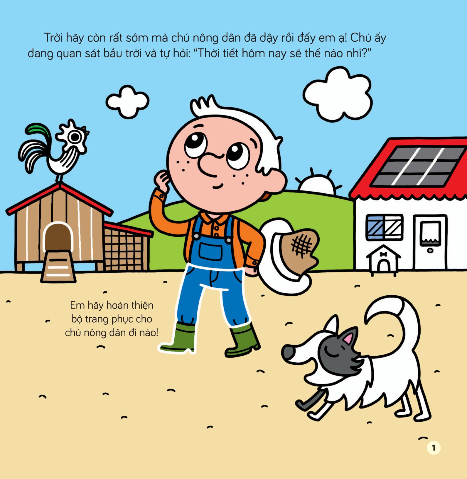 tô màu khám phá thế giới - ở trang trại