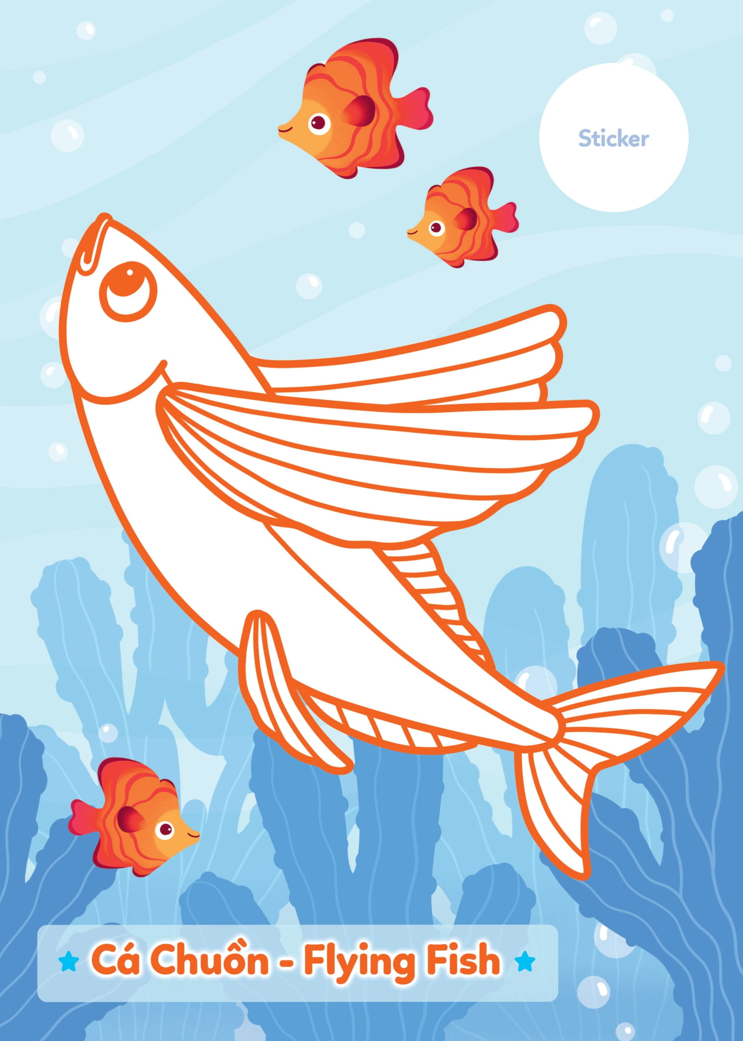 tô màu khám phá - thủy cung bí ẩn