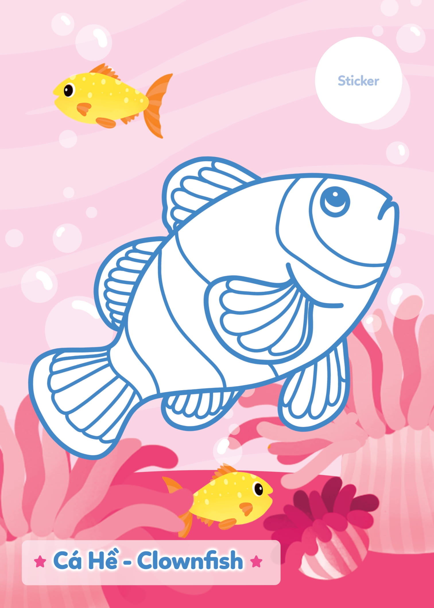 tô màu khám phá - thủy cung bí ẩn