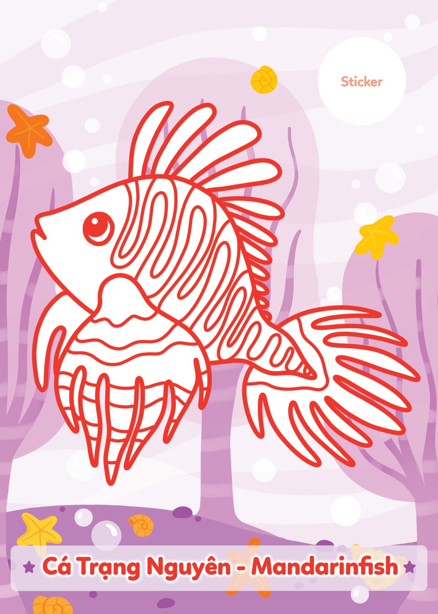 tô màu khám phá - thủy cung bí ẩn