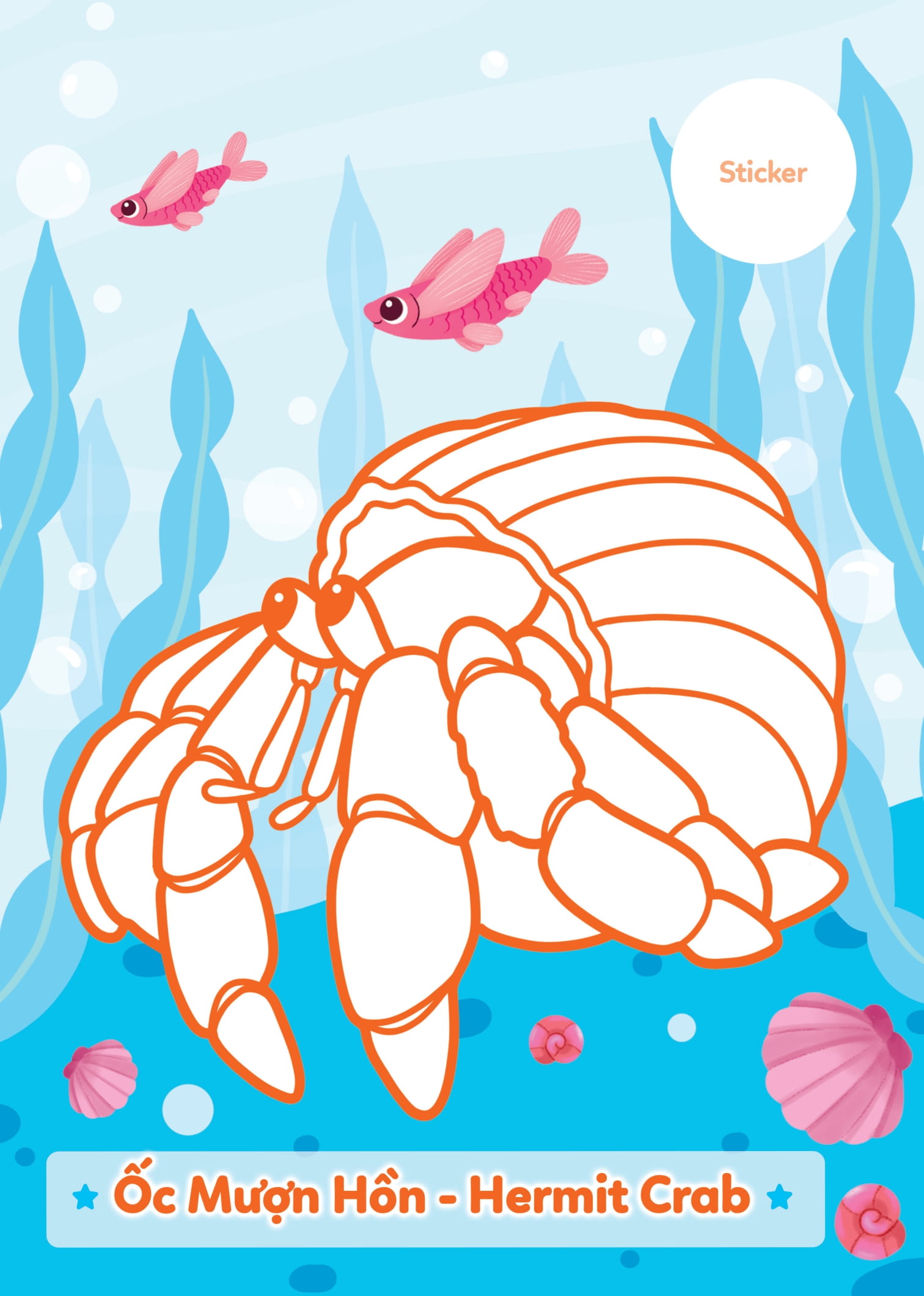 tô màu khám phá - thủy cung bí ẩn