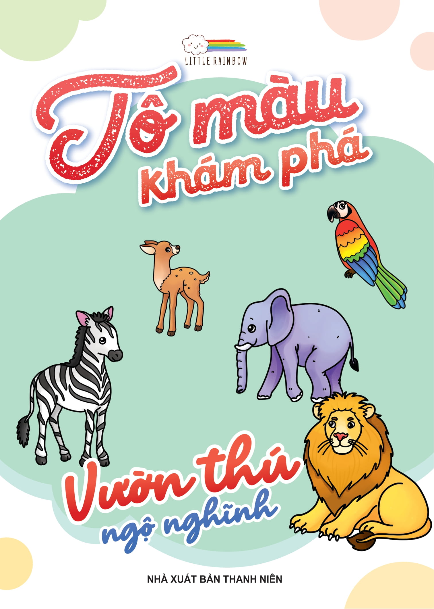 tô màu khám phá - vườn thú ngộ nghĩnh