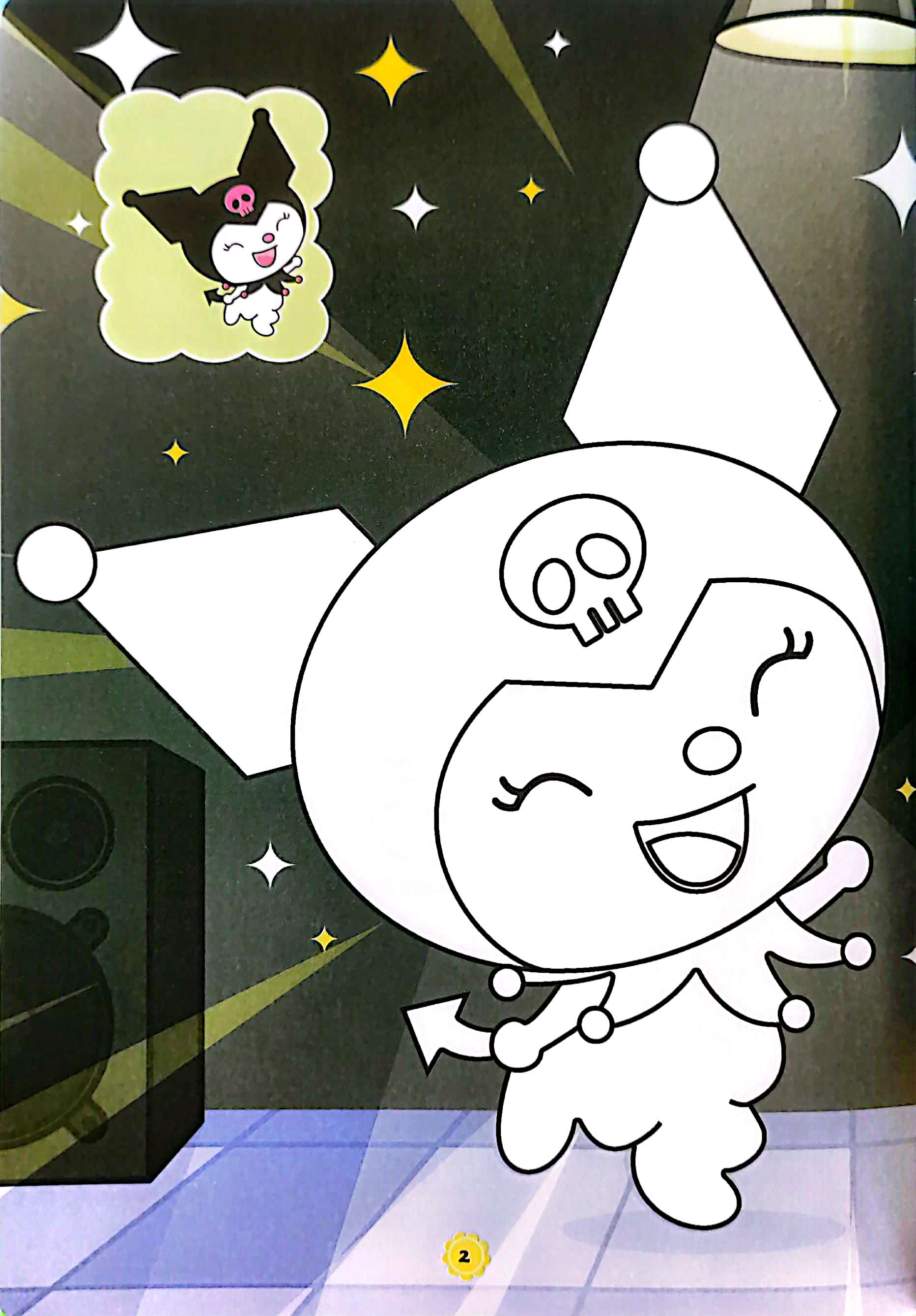 tô màu kuromi và những người bạn 3