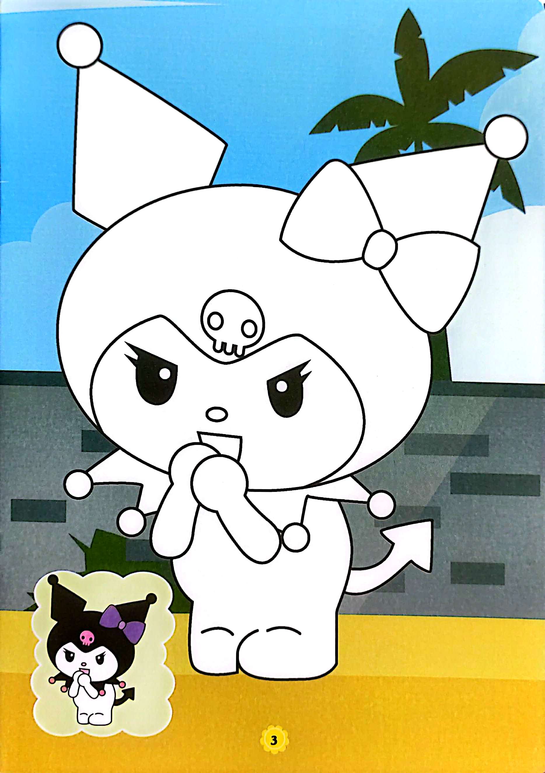 tô màu kuromi và những người bạn 3