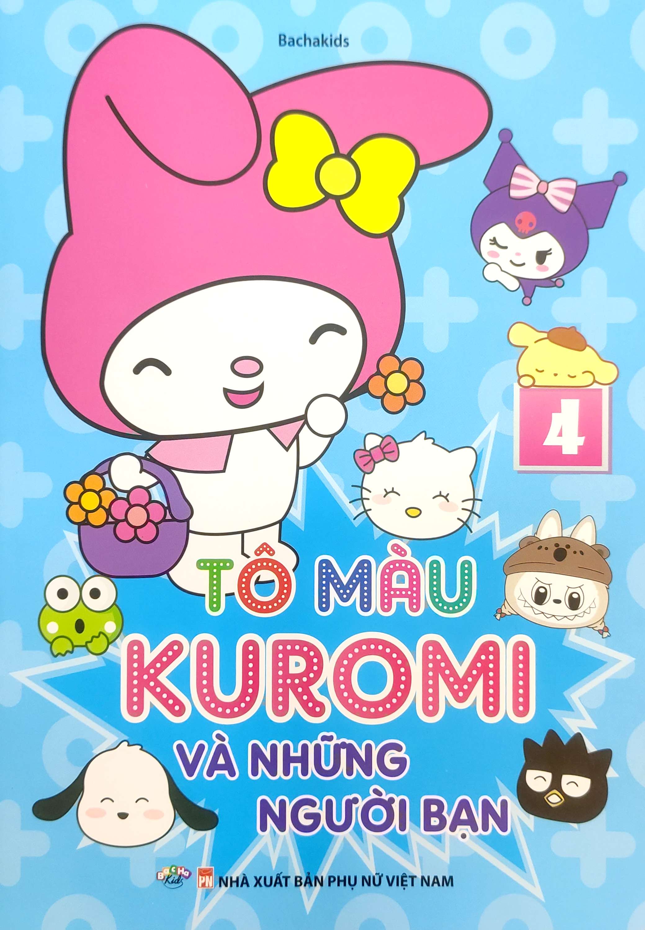 tô màu kuromi và những người bạn 4