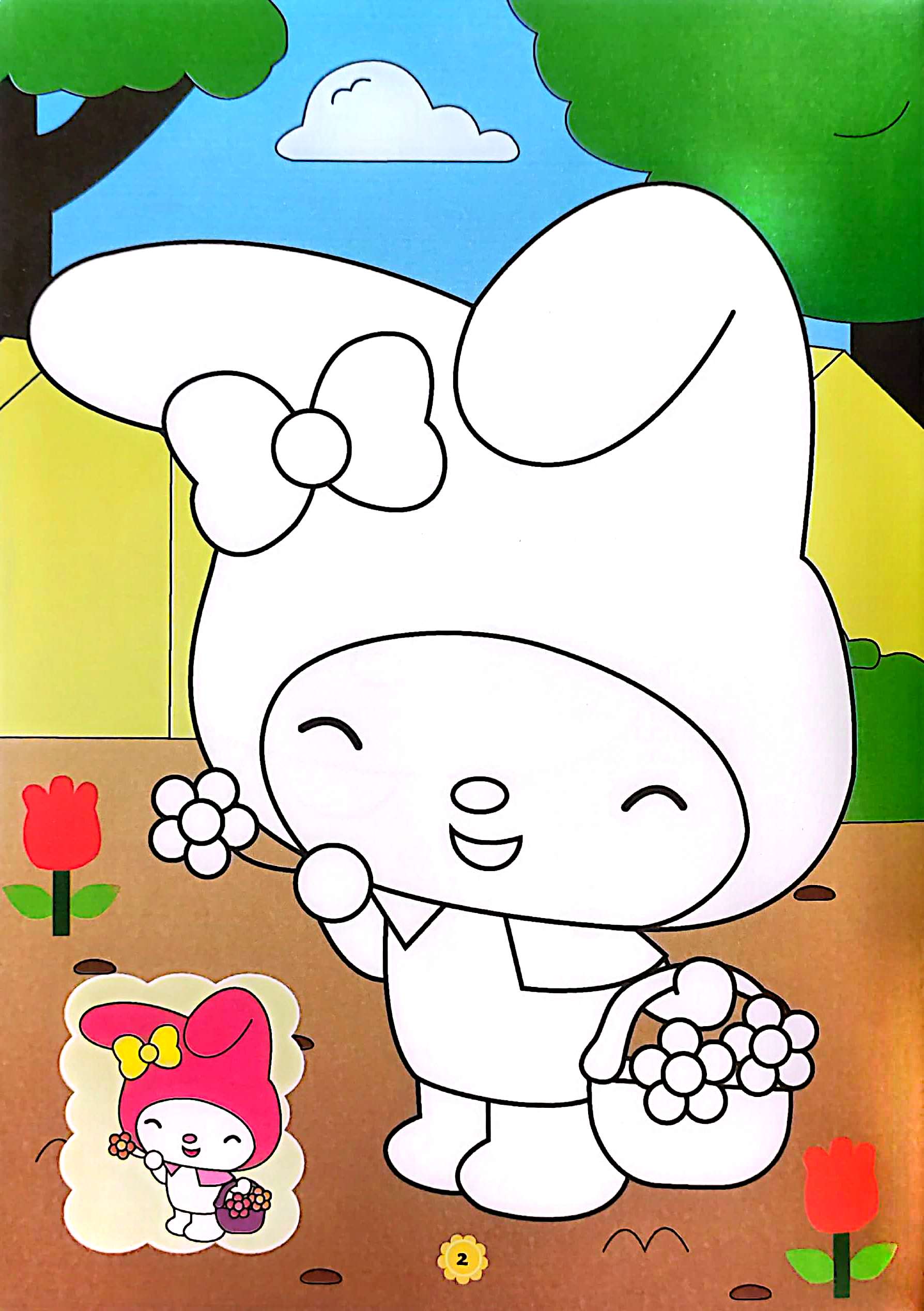 tô màu kuromi và những người bạn 4