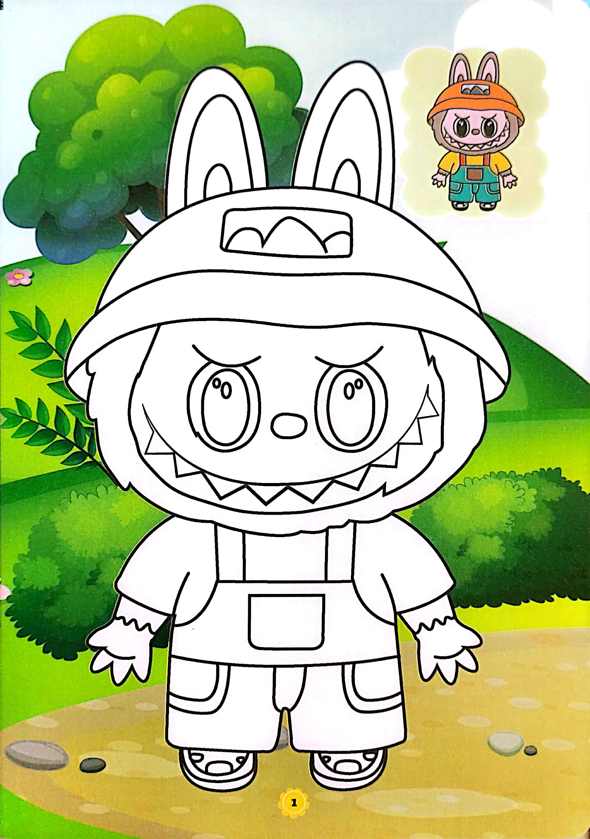 tô màu kuromi và những người bạn 5