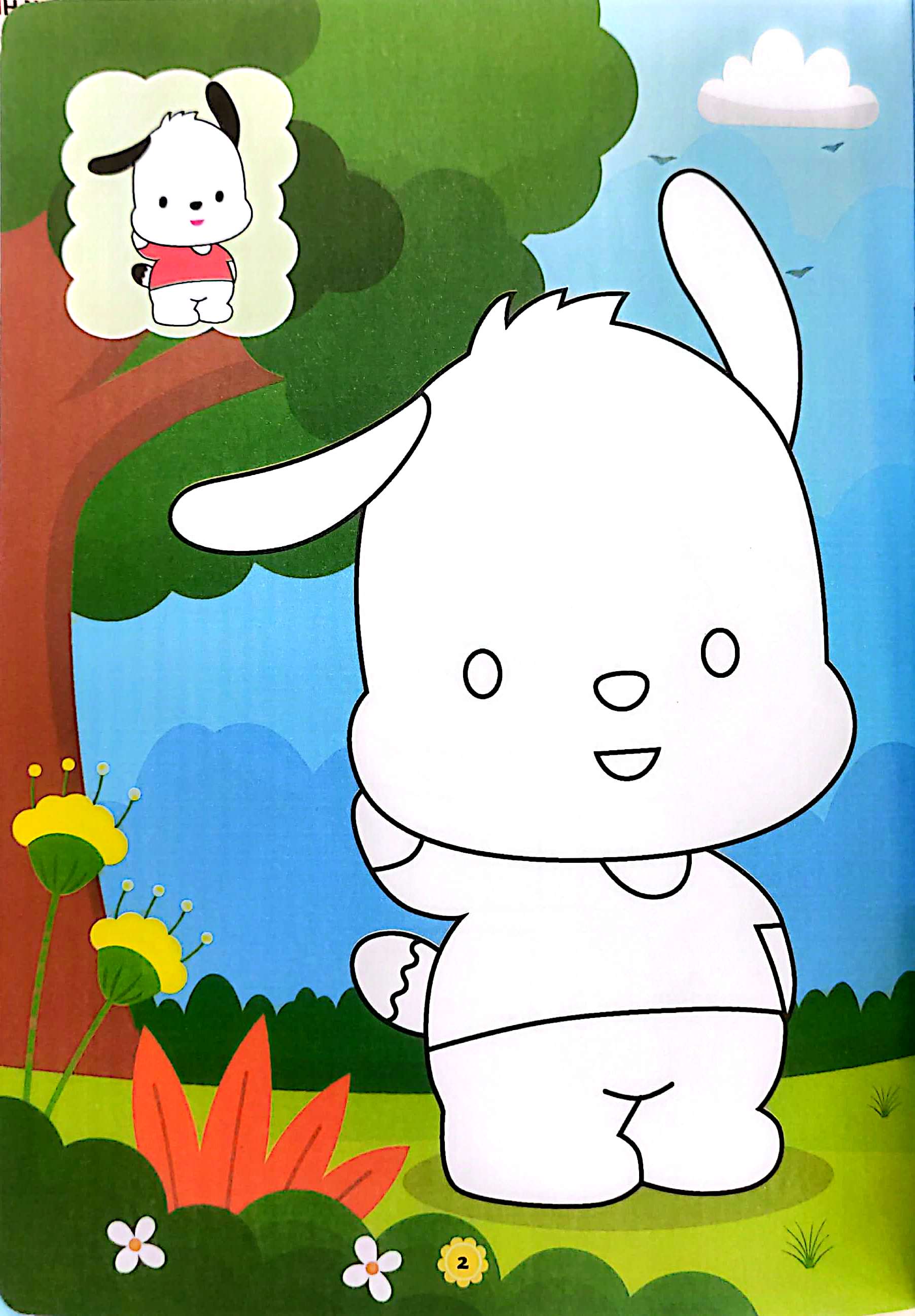 tô màu kuromi và những người bạn 5