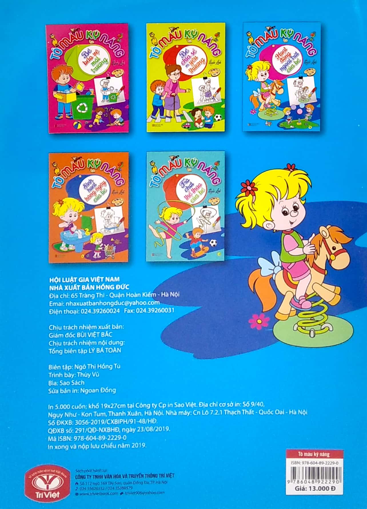 tô màu kỹ năng - hoạt động ngoài trời của bé