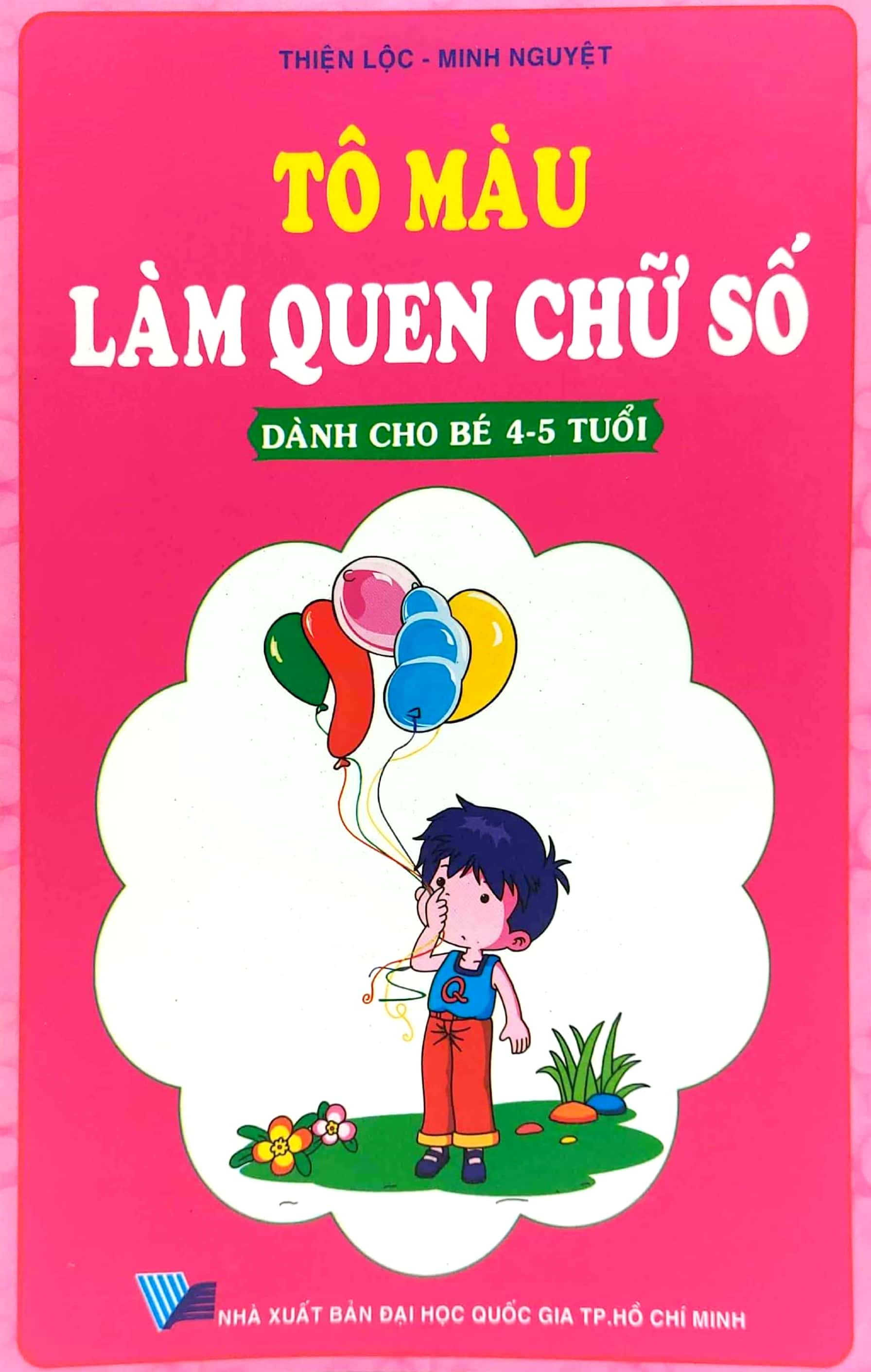 tô màu làm quen chữ số (dành cho bé 4-5 tuổi)