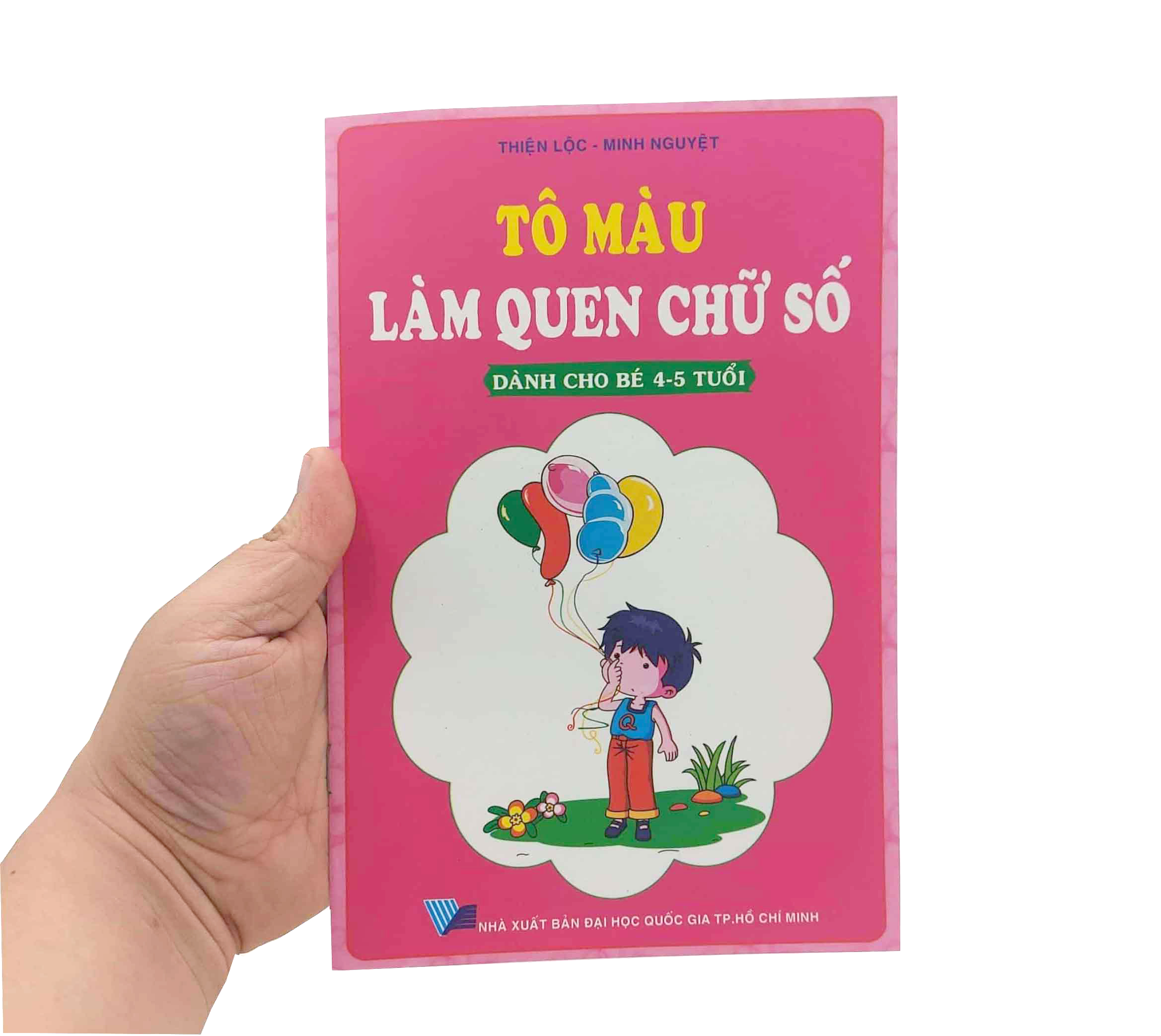 tô màu làm quen chữ số (dành cho bé 4-5 tuổi)