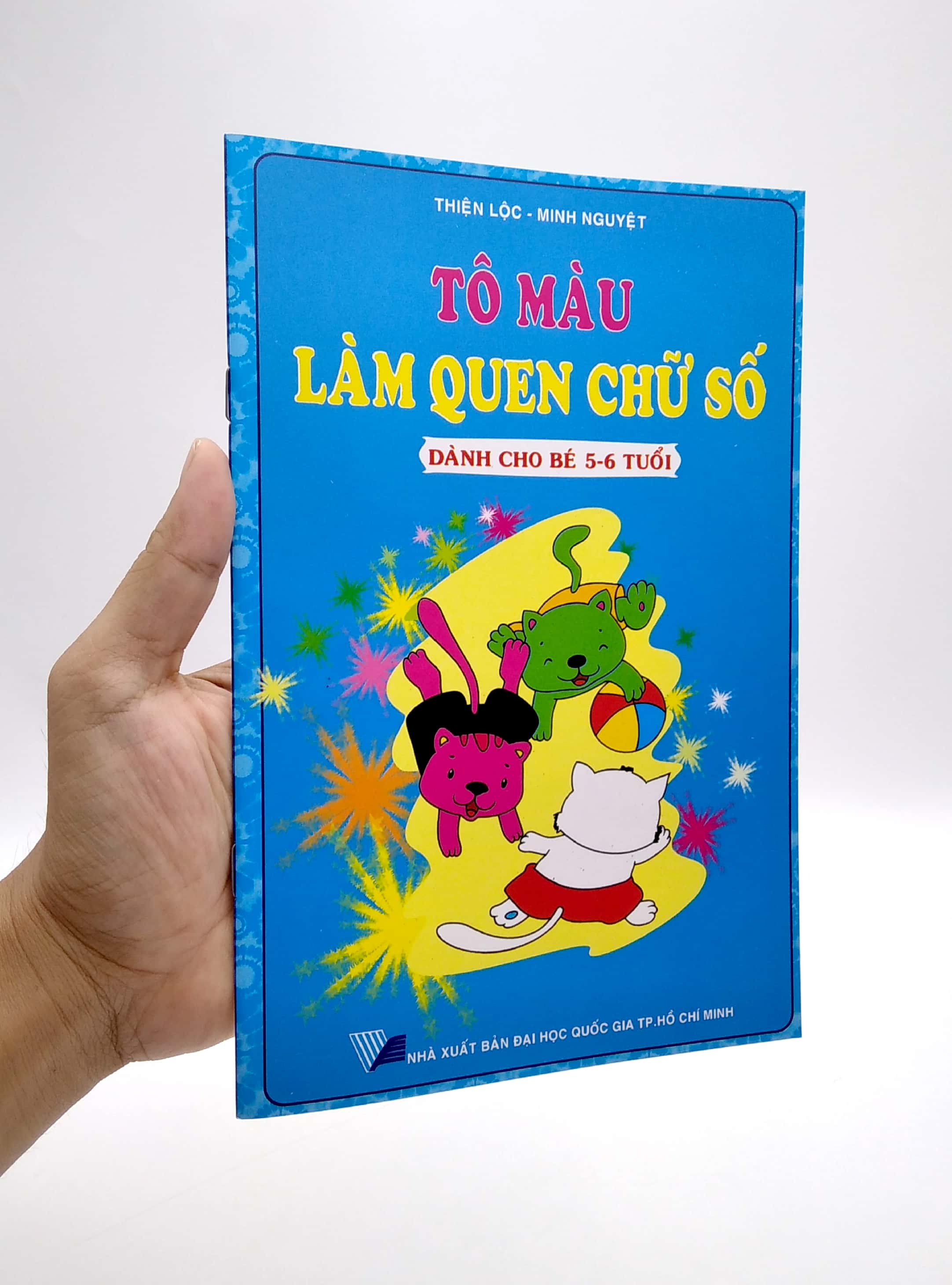 tô màu làm quen chữ số - dành cho bé 5-6 tuổi