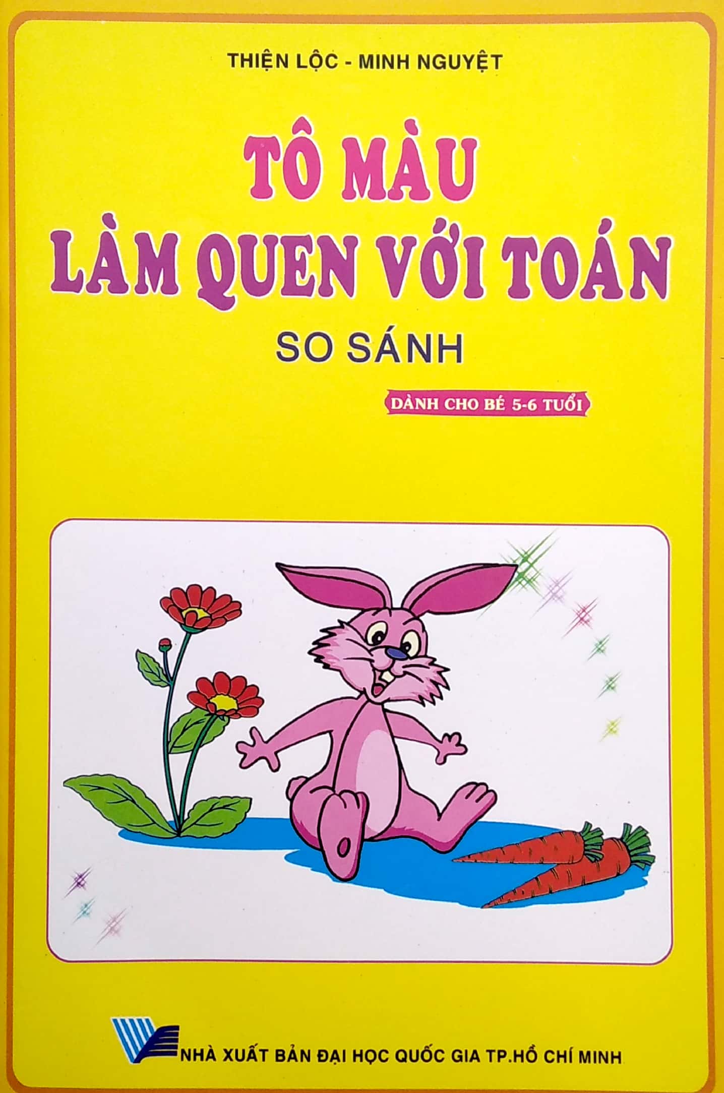 tô màu làm quen với toán - so sánh (dành cho bé 5-6 tuổi)