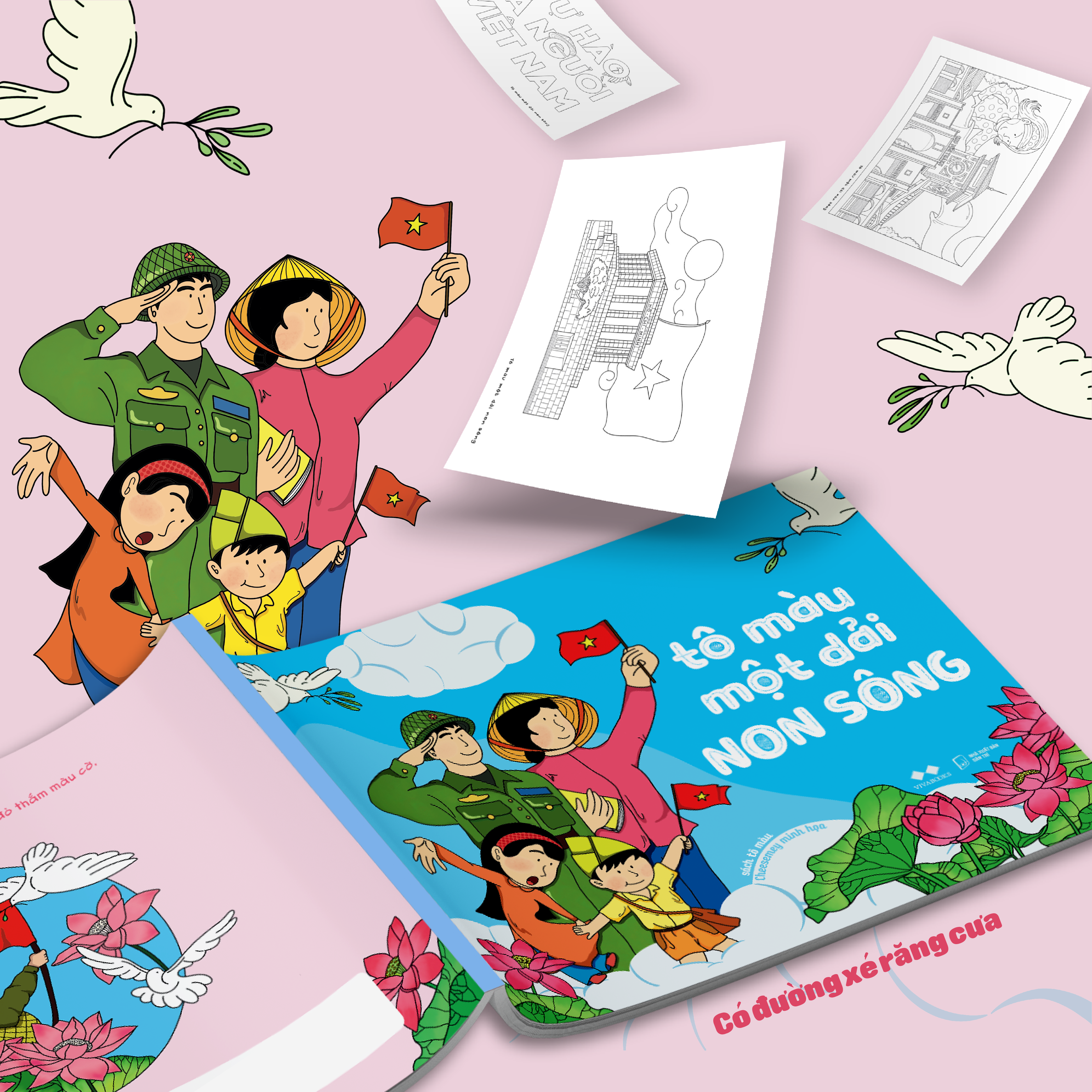 To Mau Mot Dai Non Song - Ban Dac Biet - Tang Kem Moc Khoa