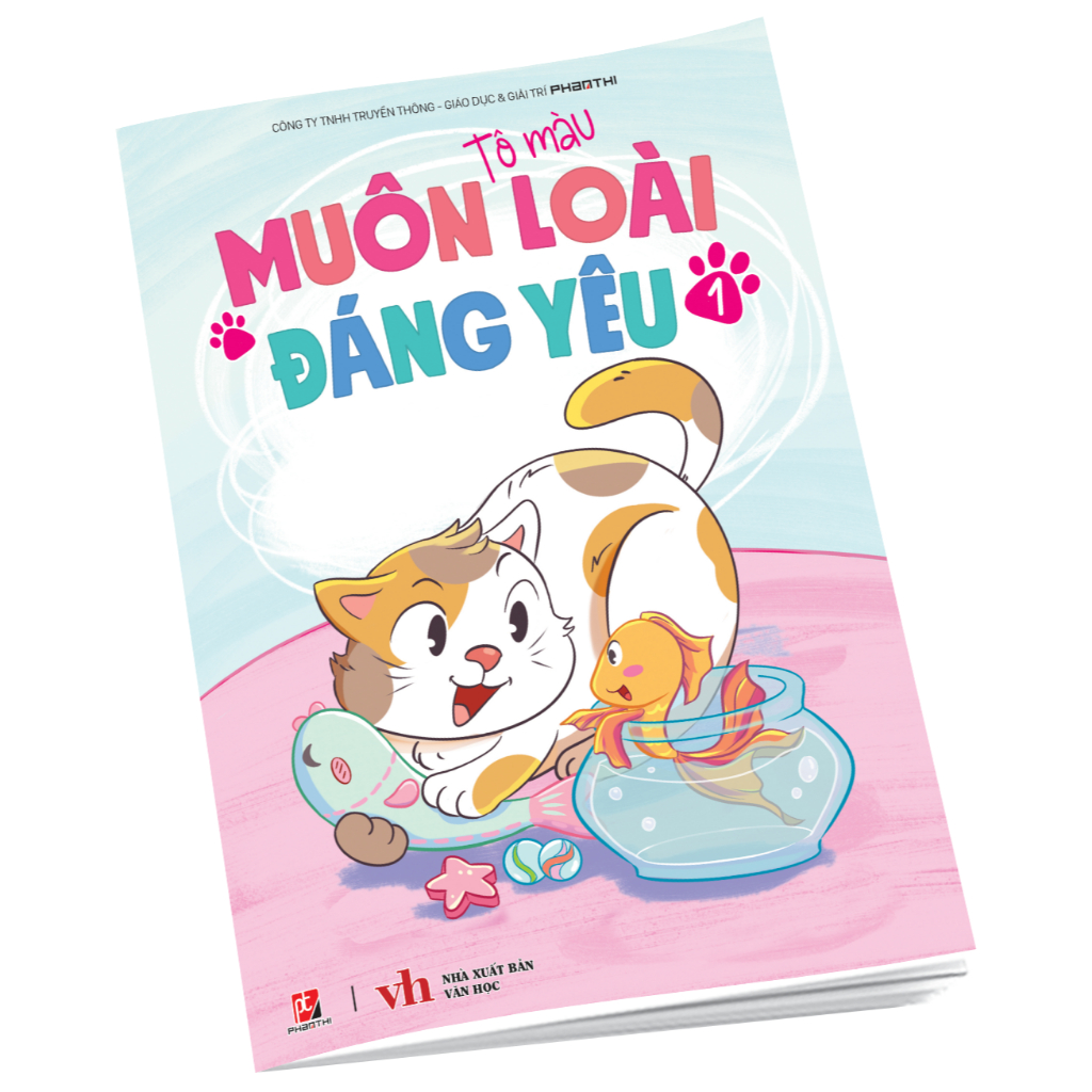 tô màu - muôn loài đáng yêu - tập 1