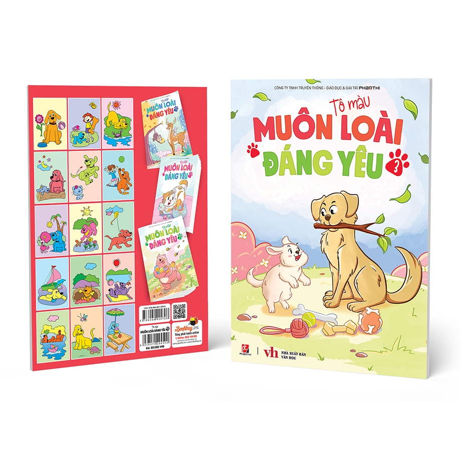 tô màu - muôn loài đáng yêu - tập 3