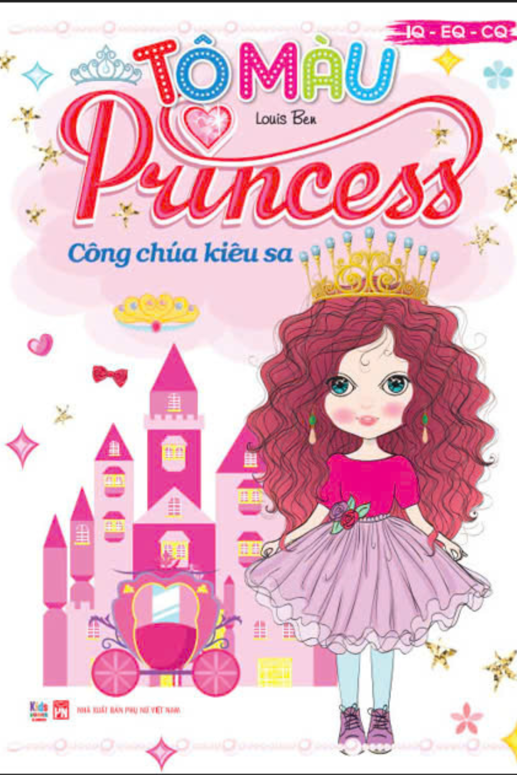 tô màu princess - công chúa kiêu sa
