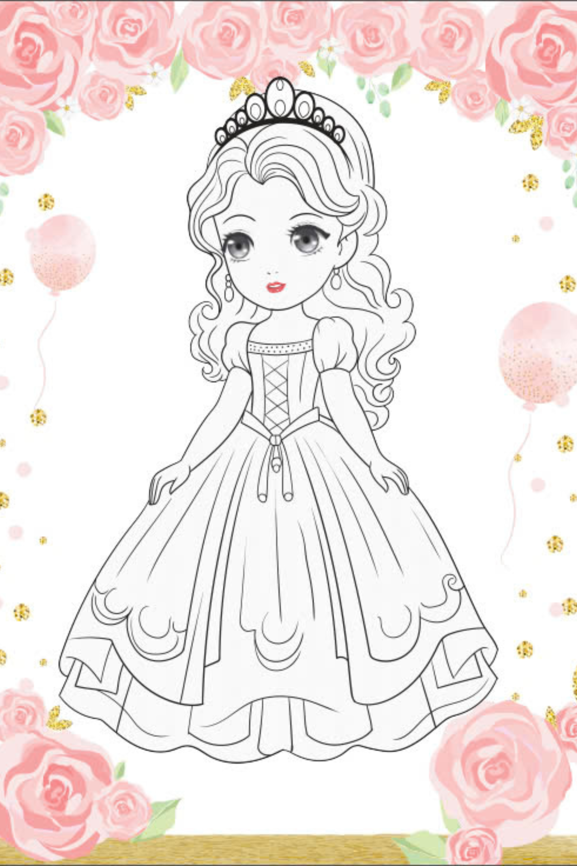 tô màu princess - công chúa lộng lẫy