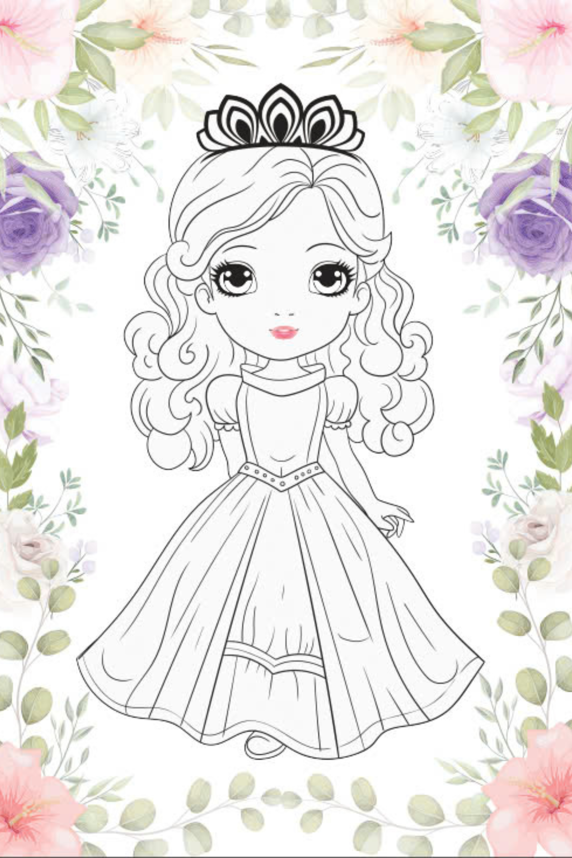 tô màu princess - công chúa sành điệu