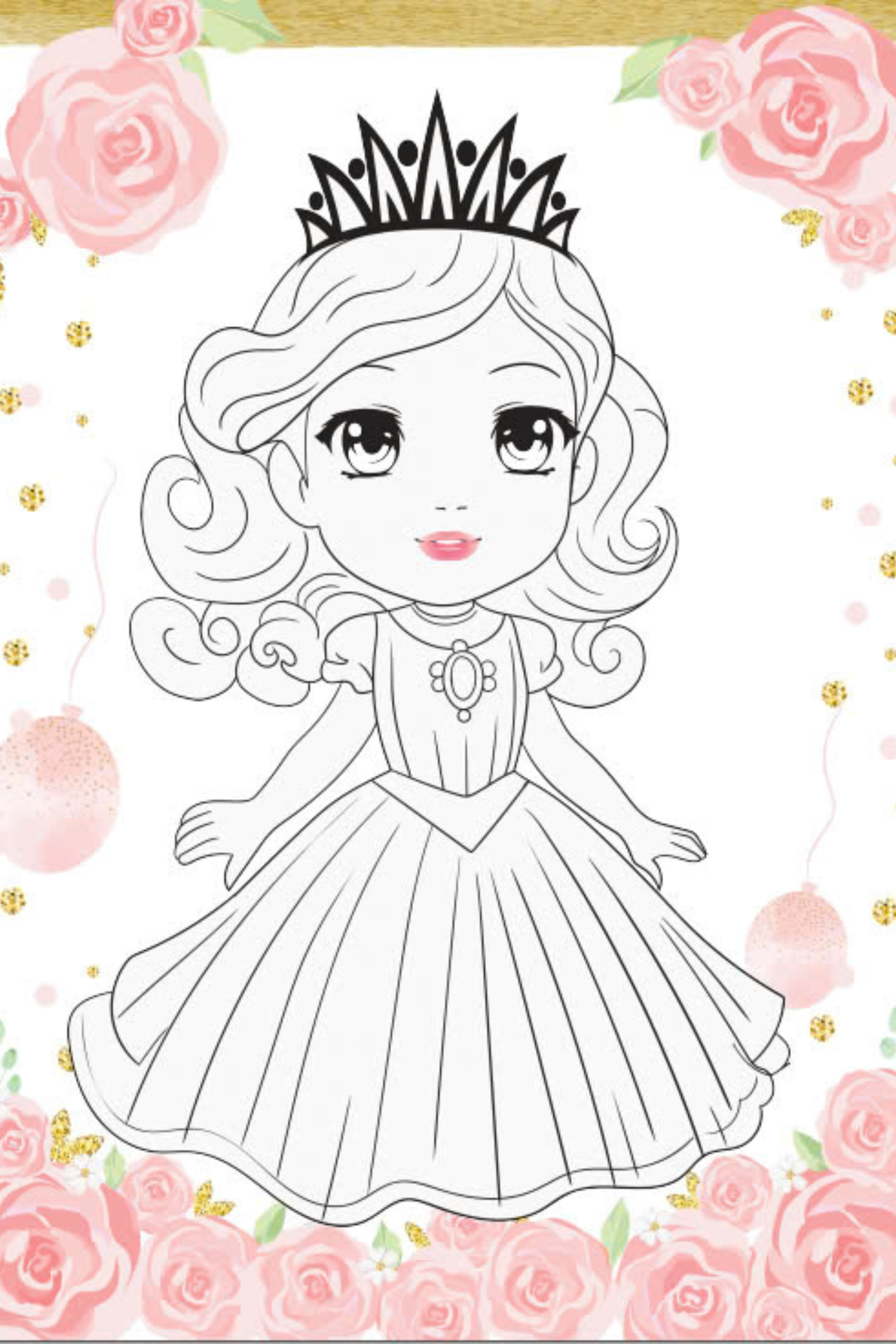 tô màu princess - công chúa sành điệu