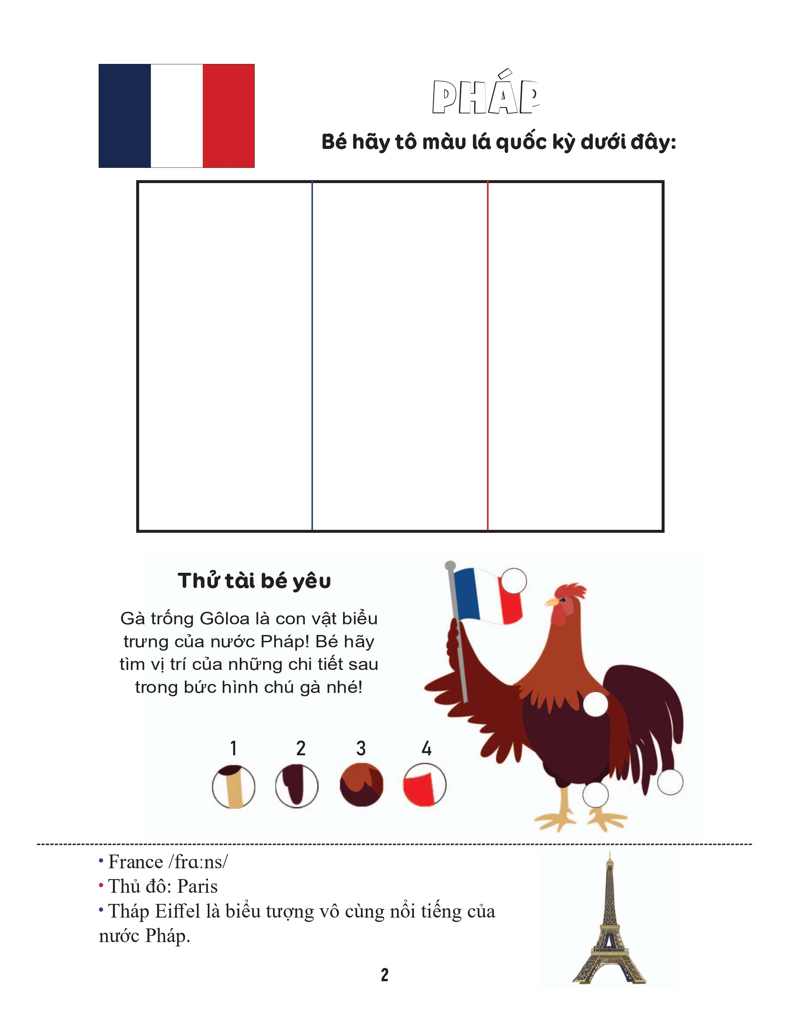 tô màu quốc kỳ (bộ 3 cuốn)