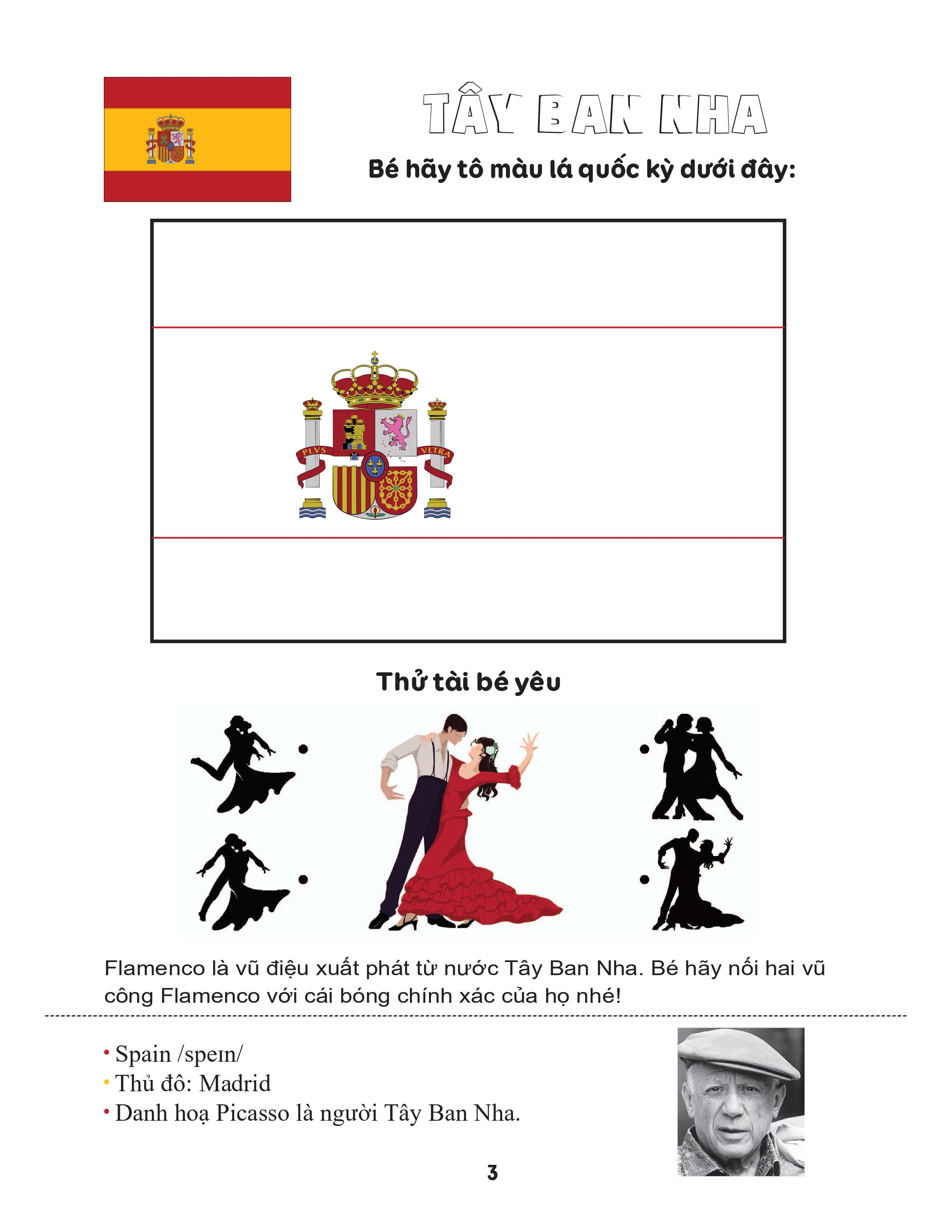 tô màu quốc kỳ (bộ 3 cuốn)