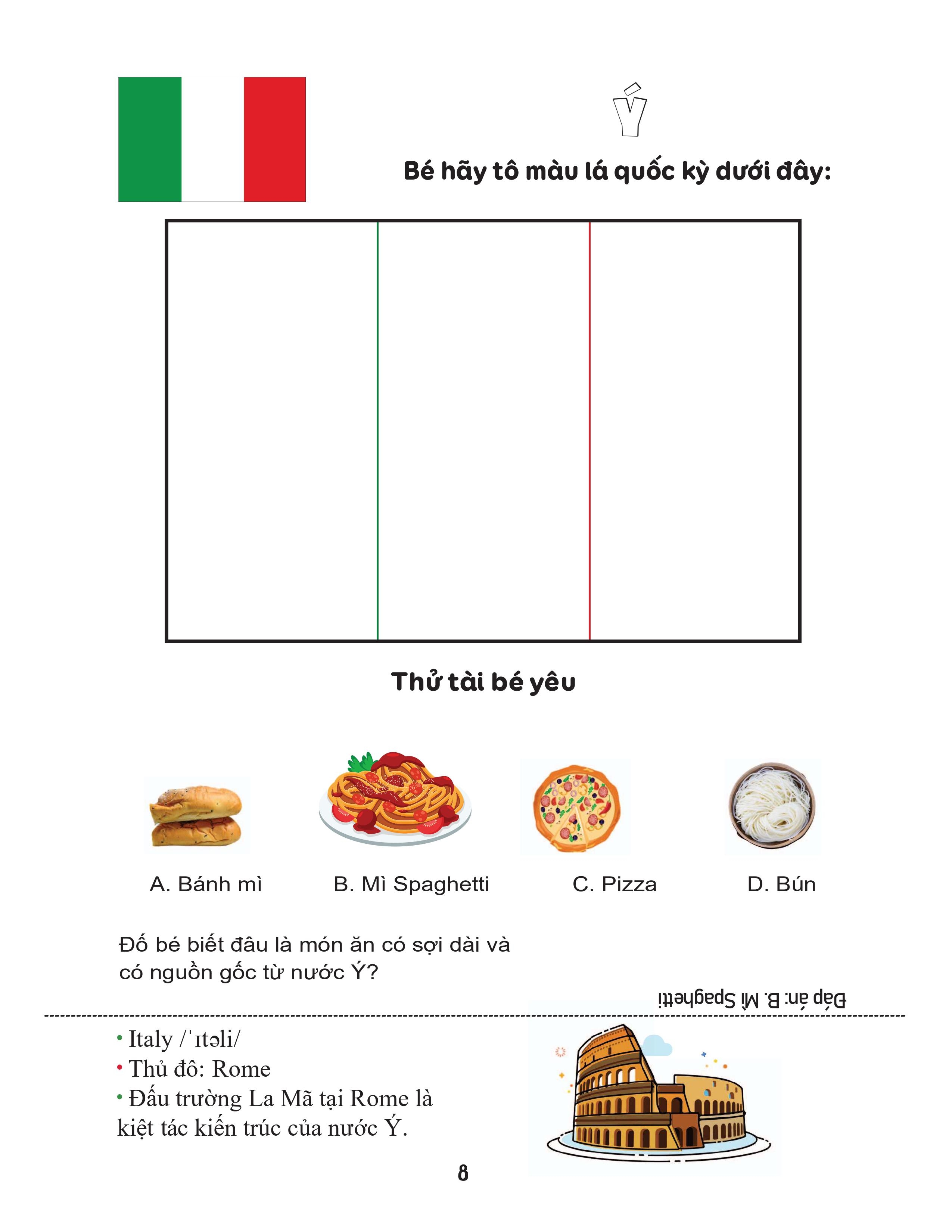 tô màu quốc kỳ (bộ 3 cuốn)