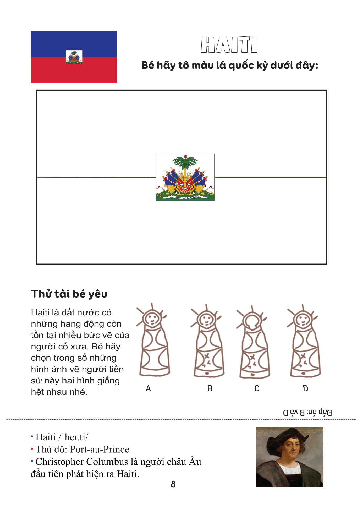 tô màu quốc kỳ - quốc kỳ châu mỹ