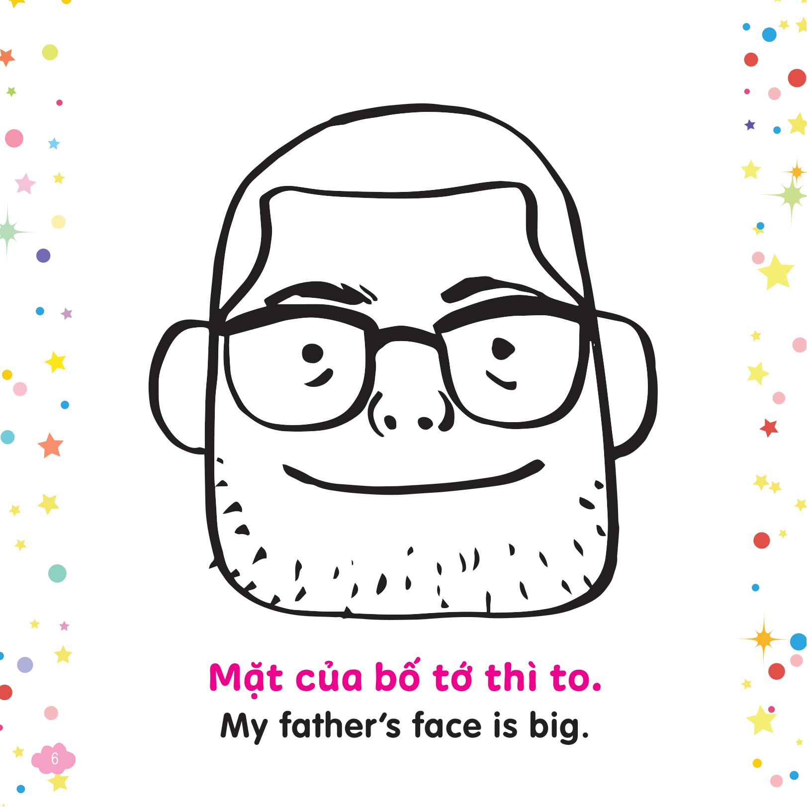 tô màu sáng tạo - bé học tiếng anh - cái gì to hơn nhỉ?