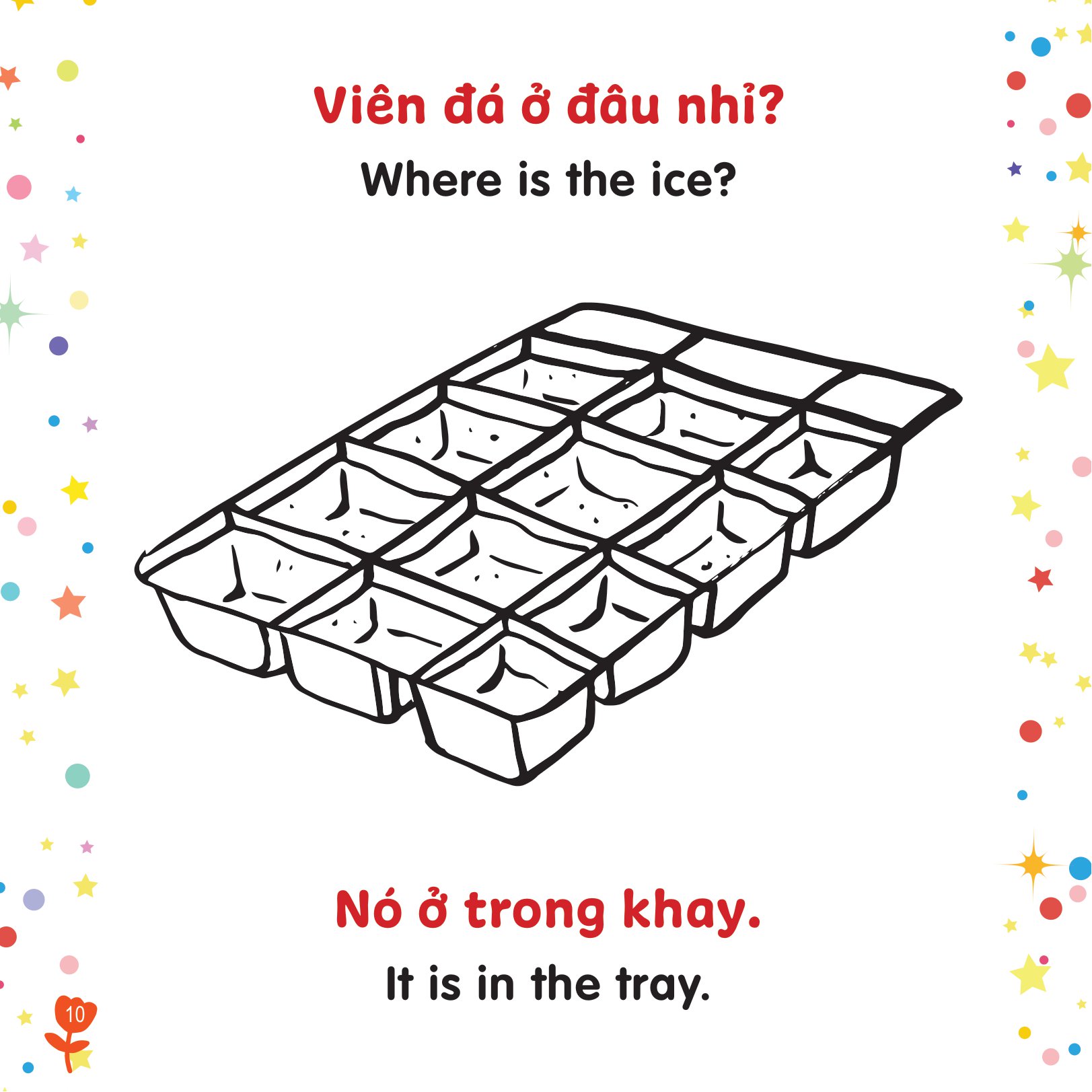 tô màu sáng tạo - bé học tiếng anh - đây là gì?